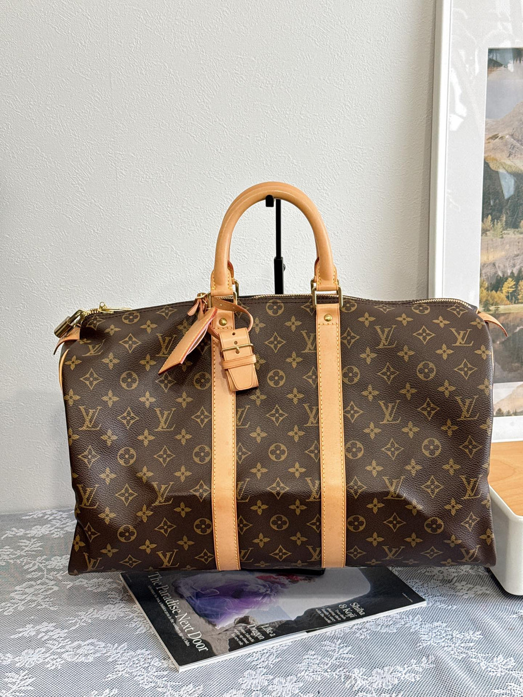 LOUIS VUITTON Monogram Travel Bag