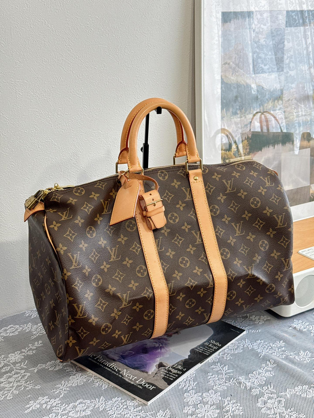 LOUIS VUITTON Monogram Travel Bag
