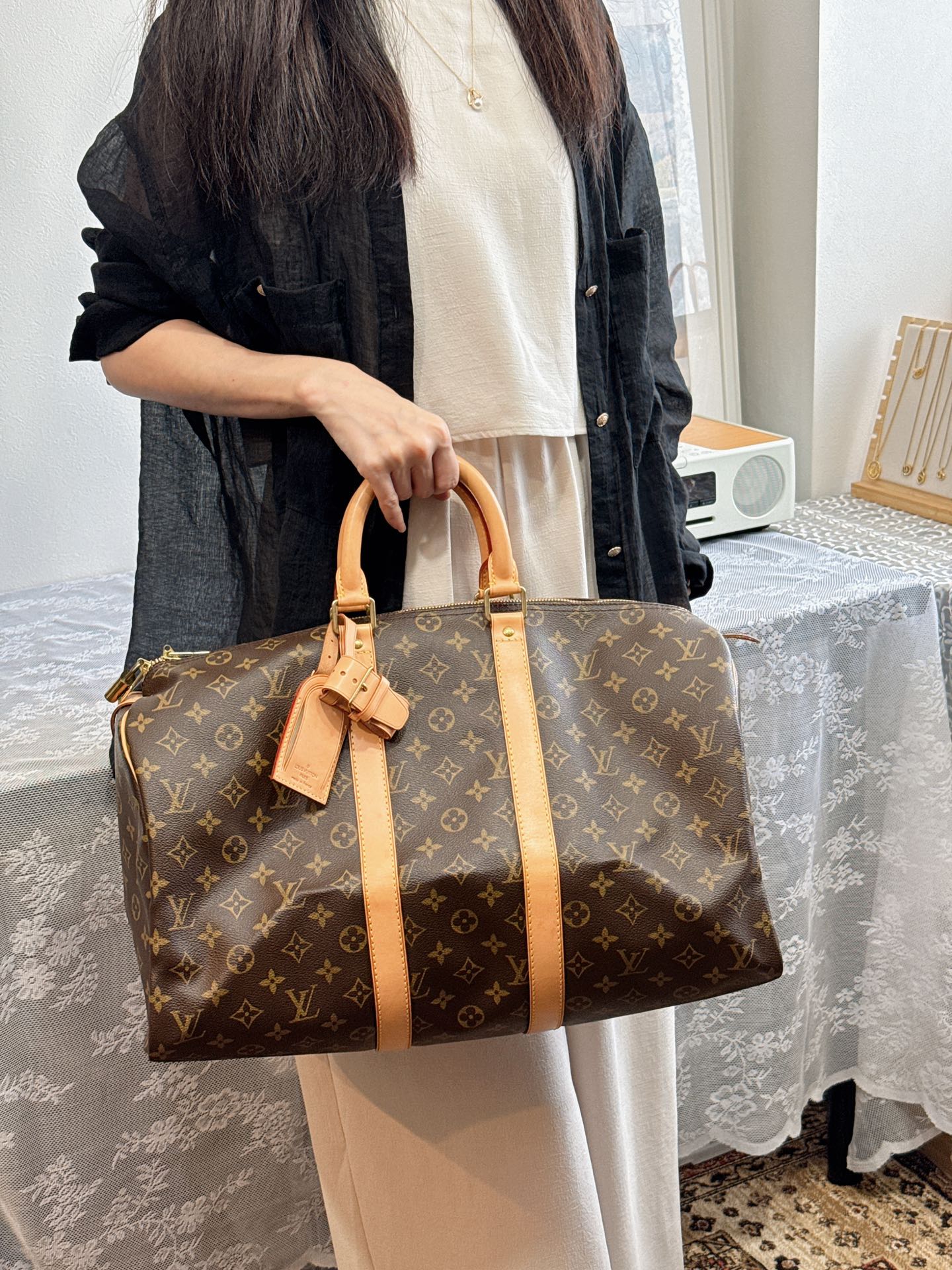 LOUIS VUITTON Monogram Travel Bag