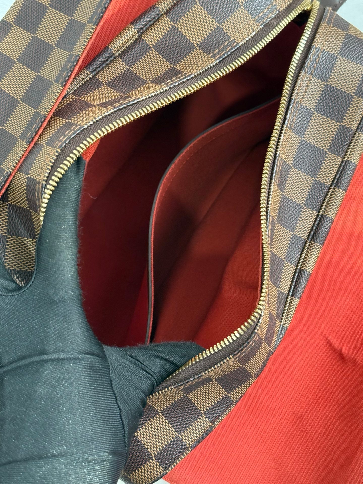 LOUIS VUITTON Damier Glio Shoulder Bag