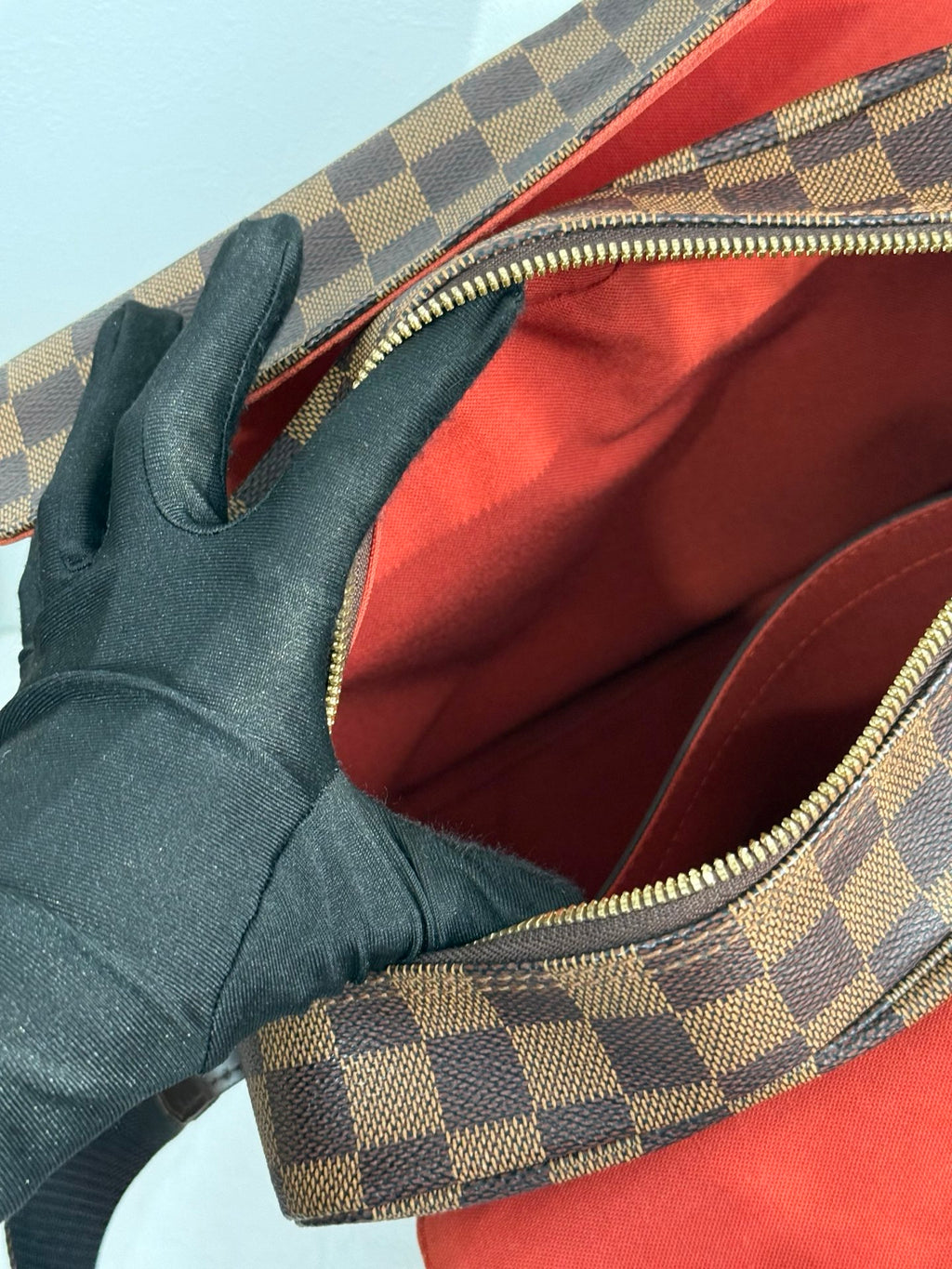 LOUIS VUITTON Damier Glio Shoulder Bag