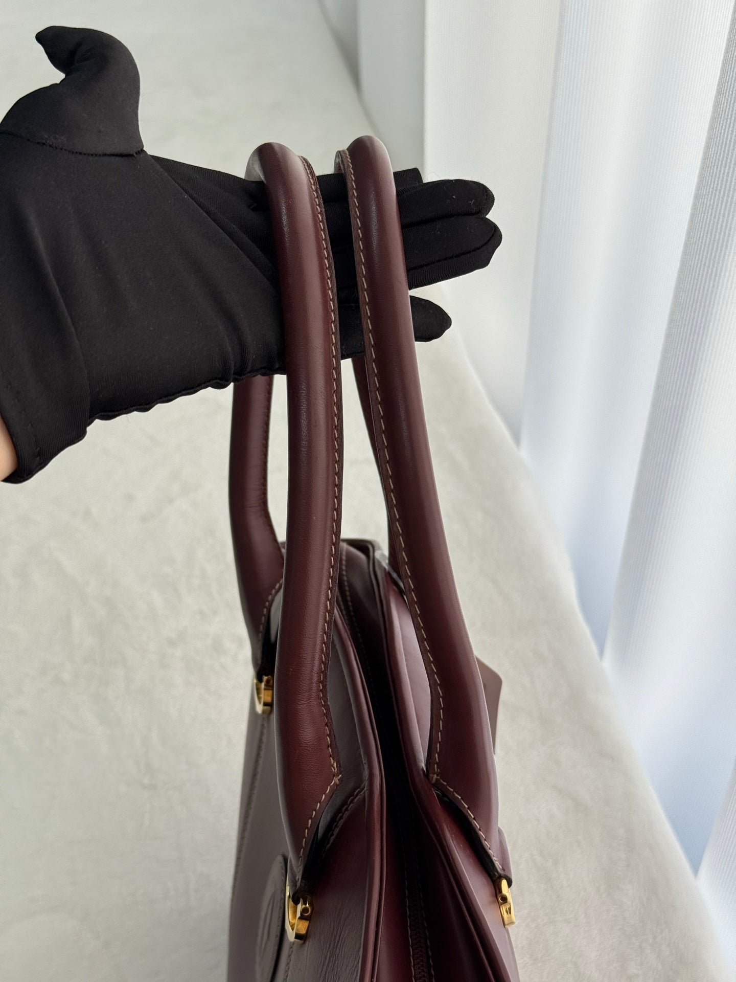 Cartier Leather Tote Bag Must Line