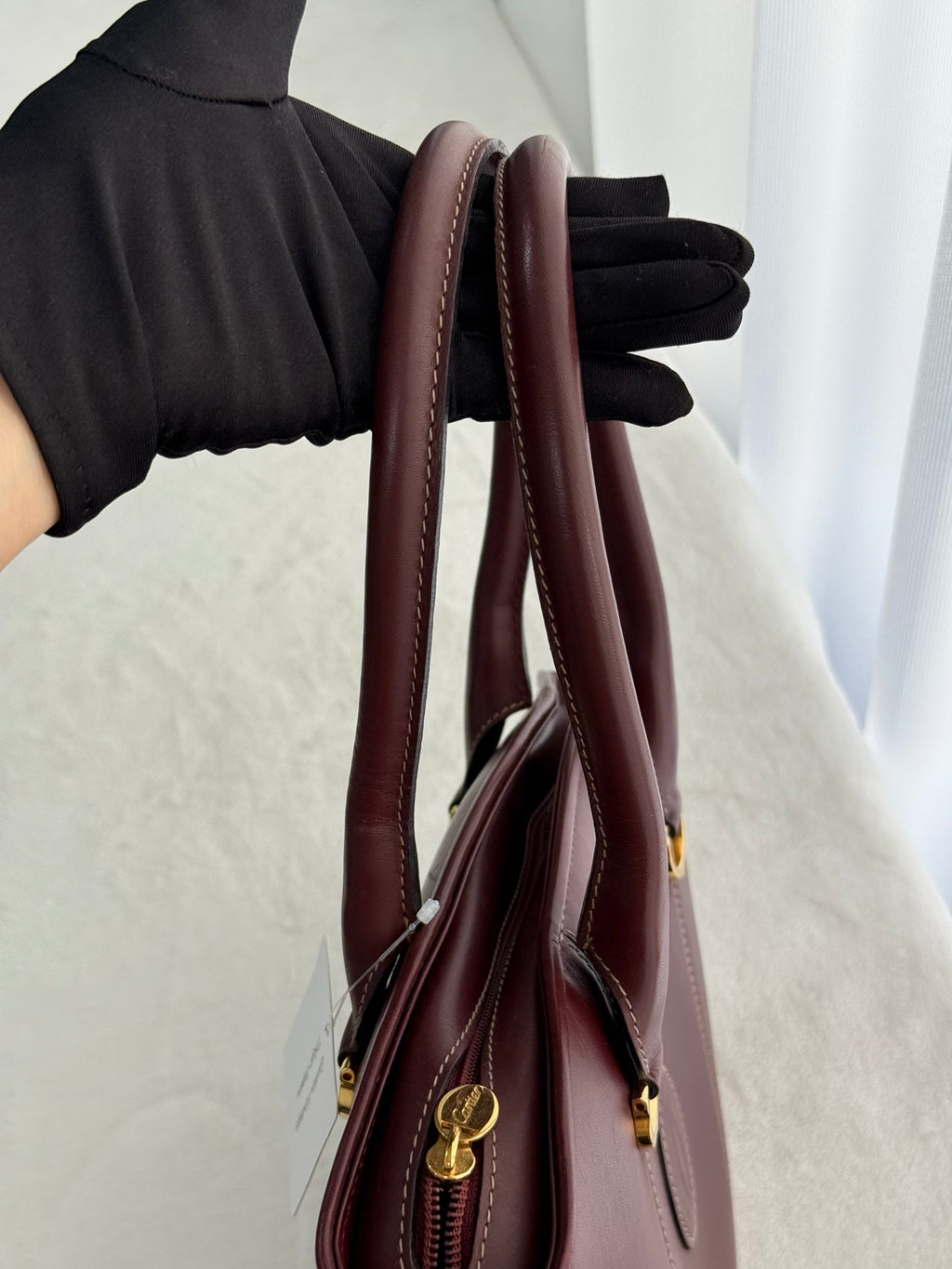 Cartier Leather Tote Bag Must Line