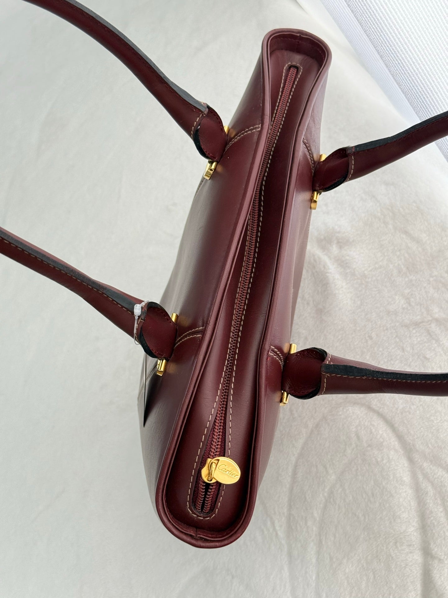 Cartier Leather Tote Bag Must Line
