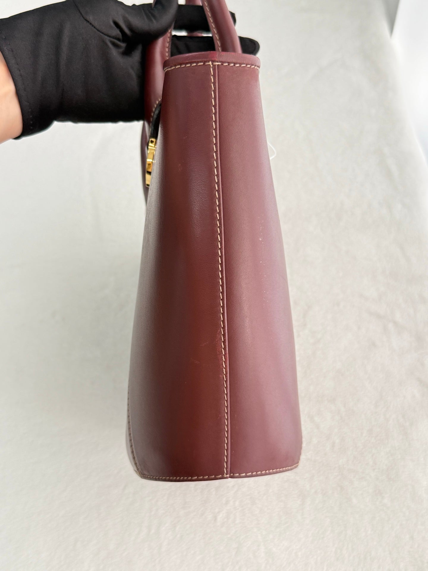 Cartier Leather Tote Bag Must Line