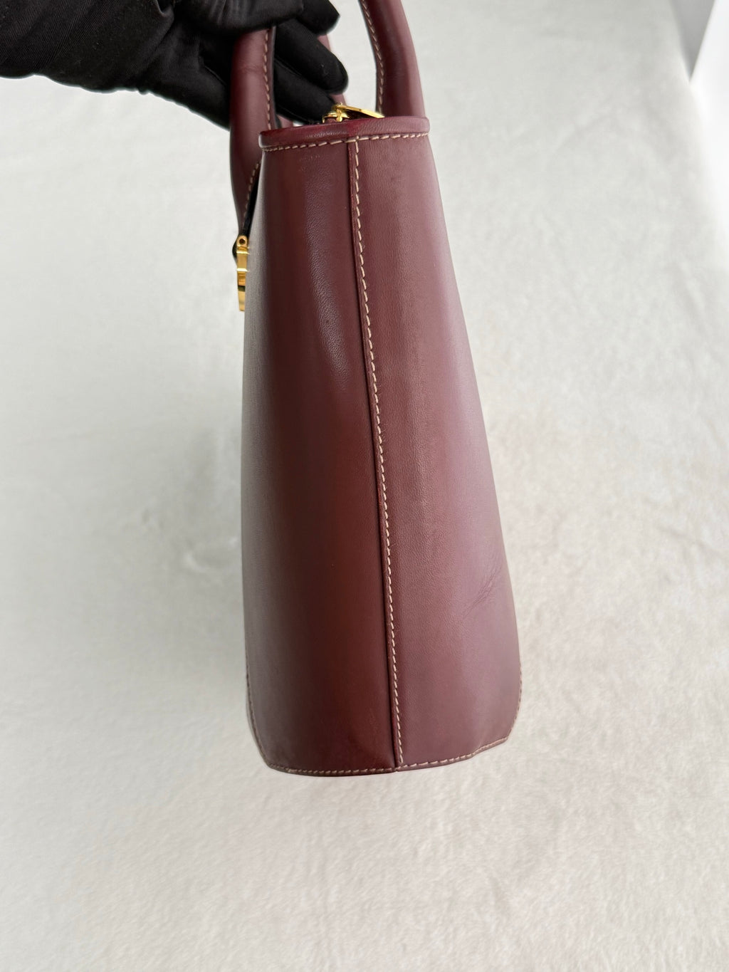 Cartier Leather Tote Bag Must Line