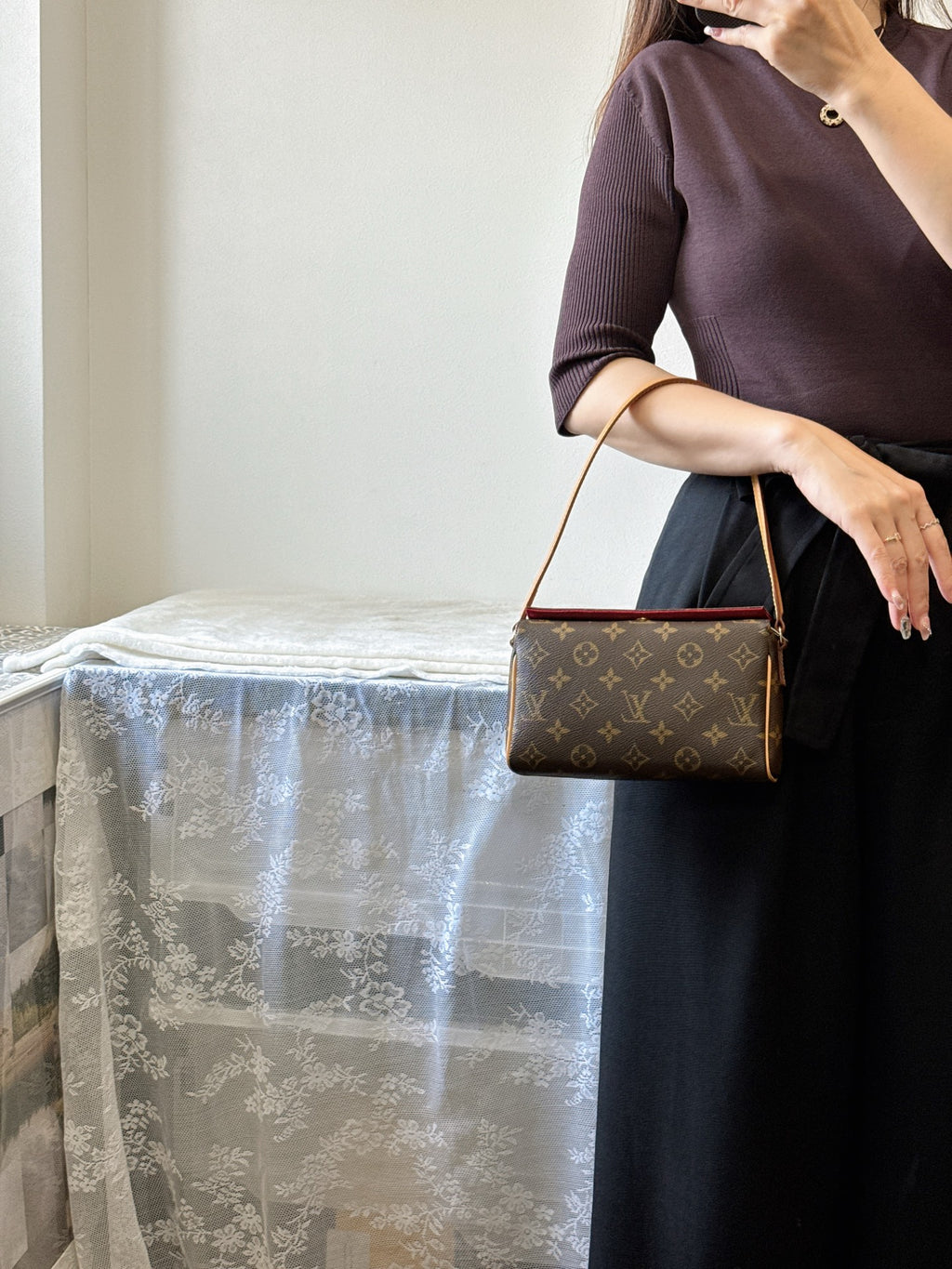 LOUIS VUITTON Monogram Recital Handbag