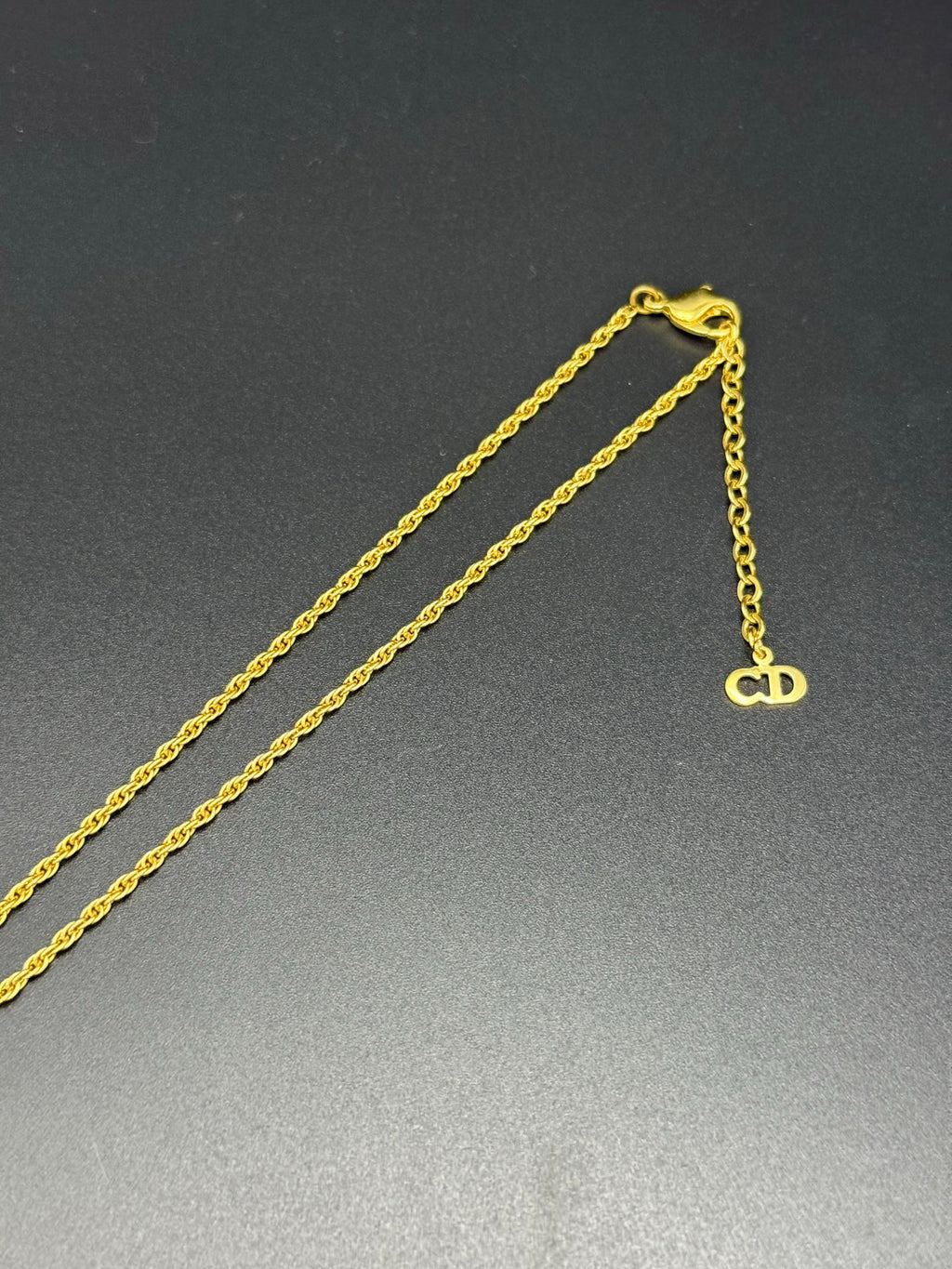Dior Vintage Necklace Logo