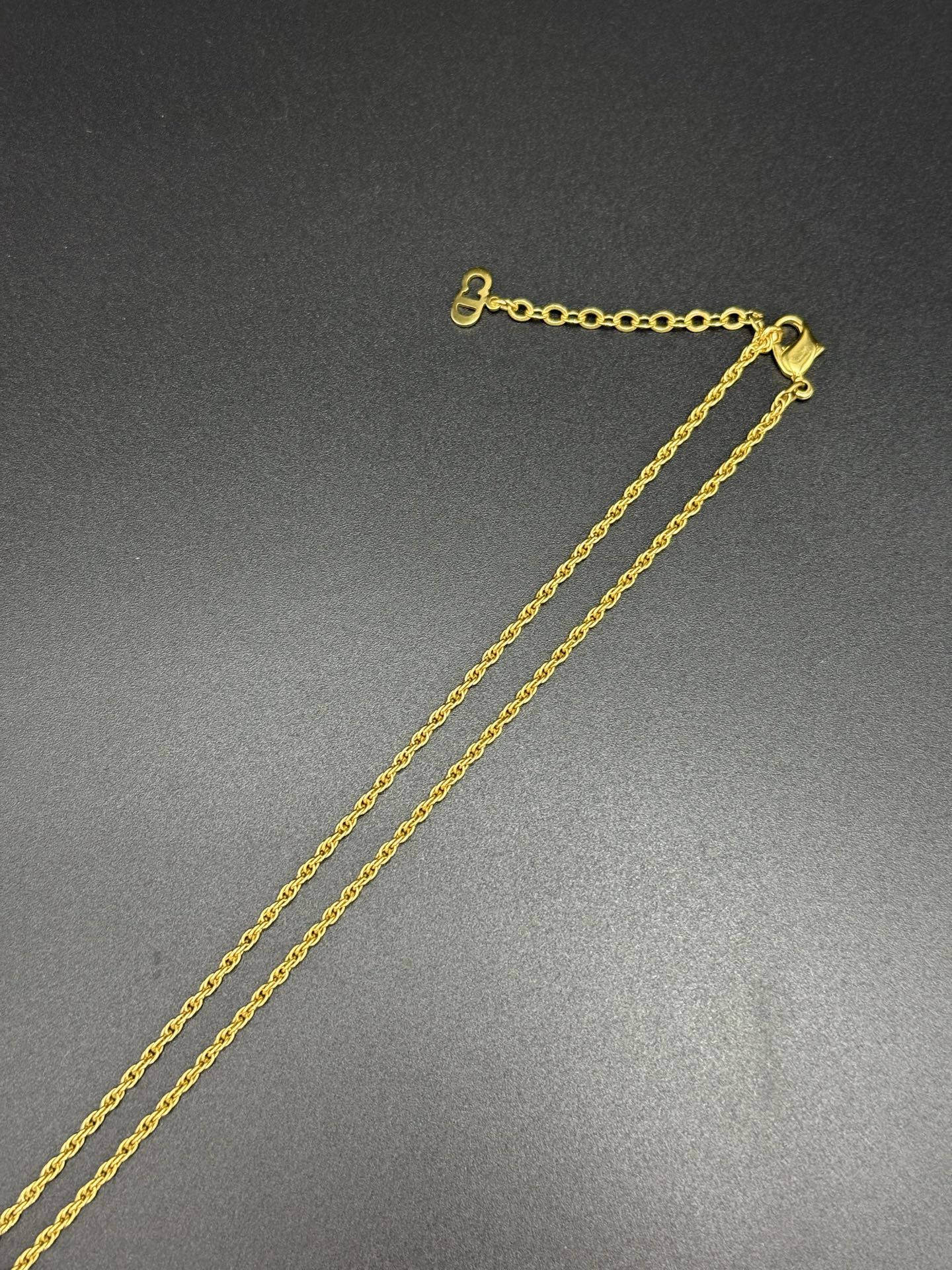 Dior Vintage Necklace Logo