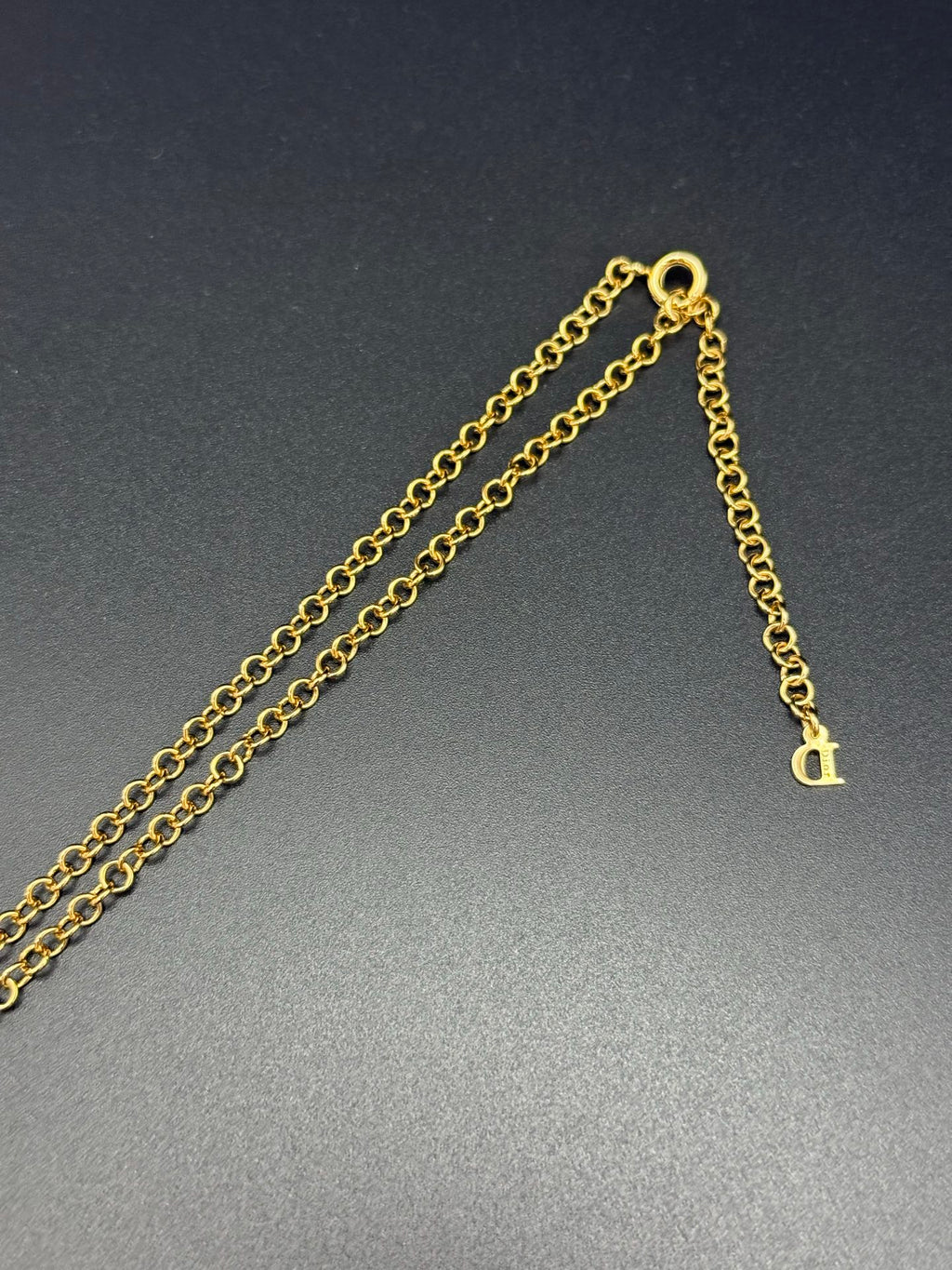 DIOR Vintage Necklace Heart Shape