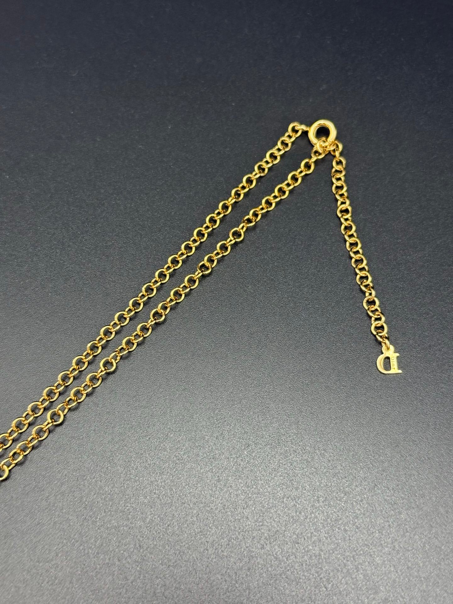DIOR Vintage Necklace Heart Shape