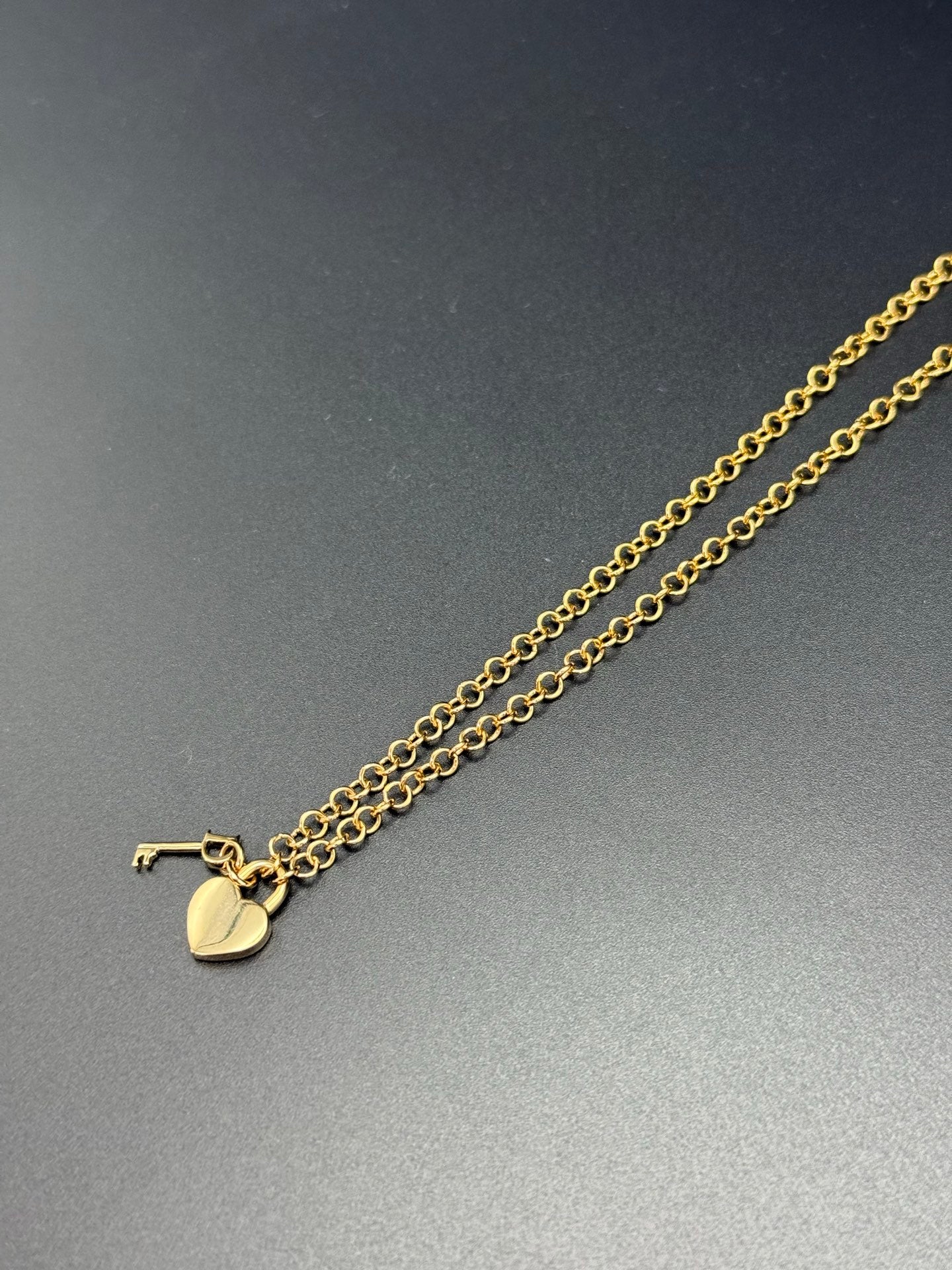 DIOR Vintage Necklace Heart Shape