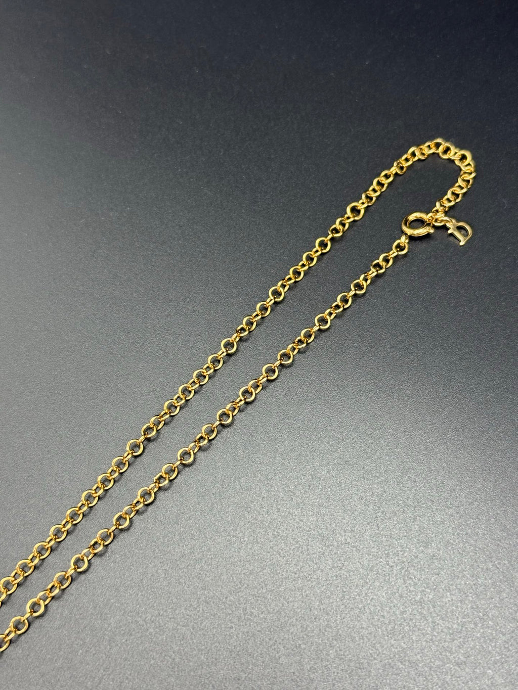 DIOR Vintage Necklace Heart Shape