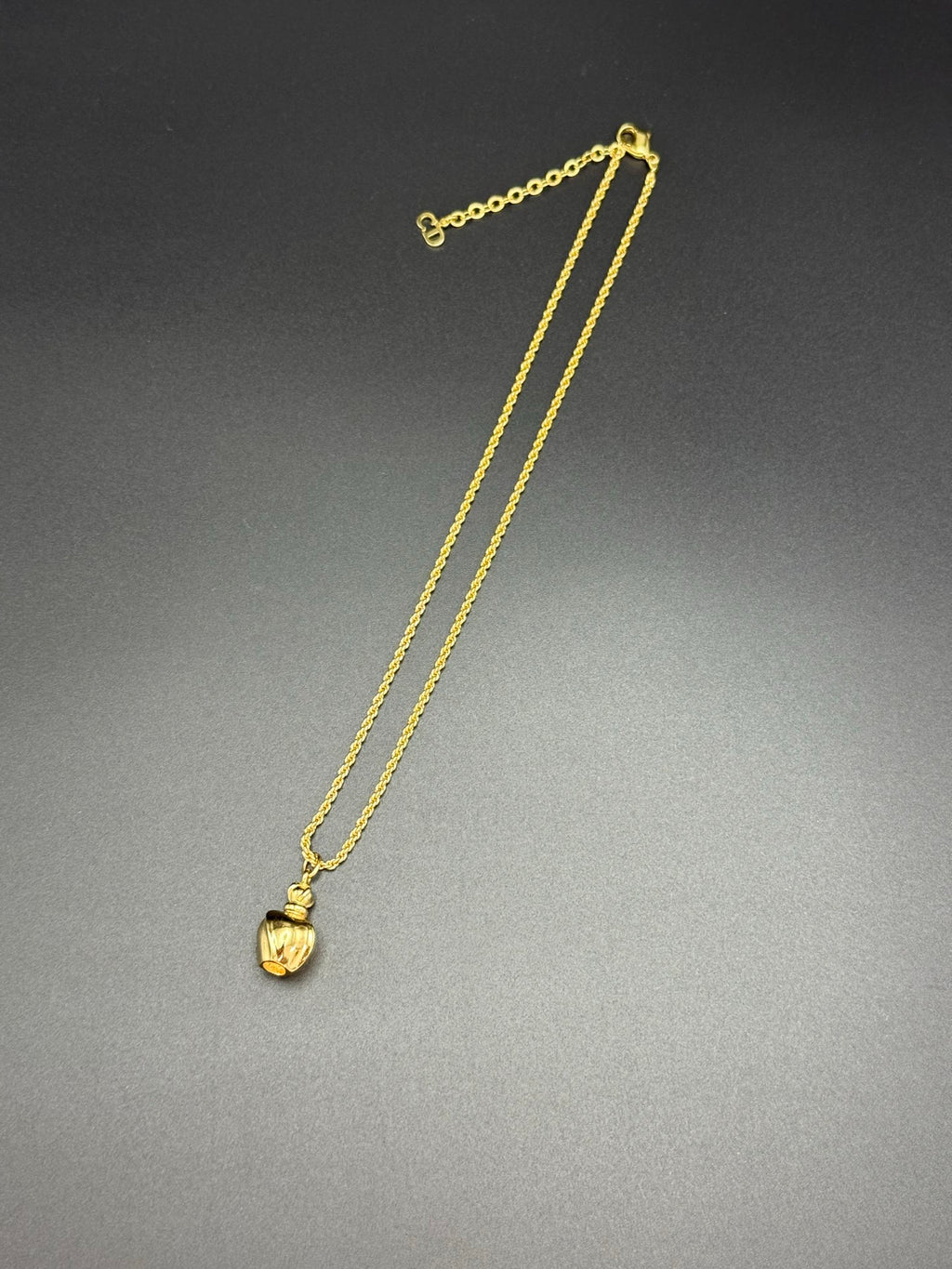 DIOR Vintage Necklace Perfume Bottle