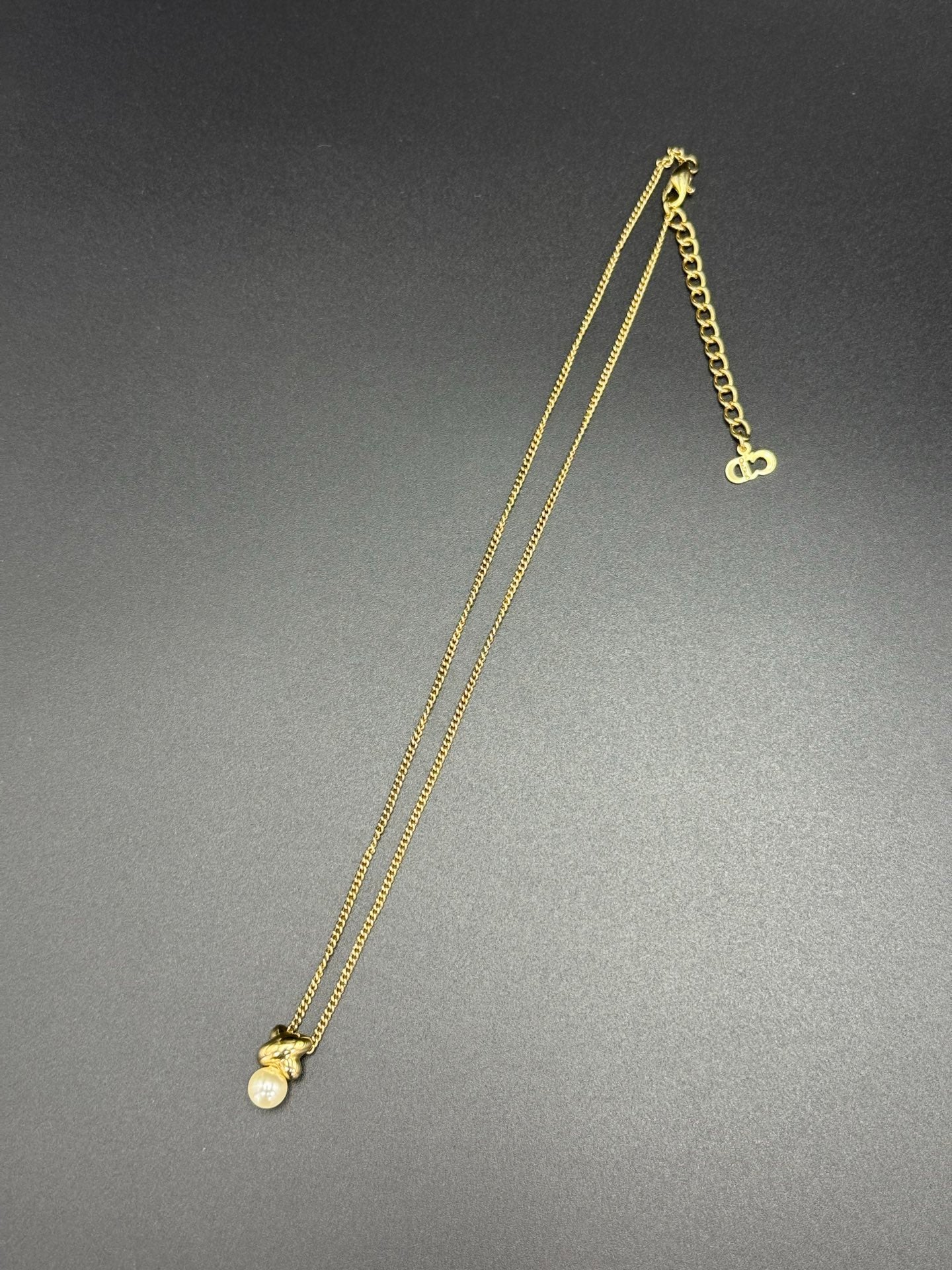 DIOR Vintage Necklace Pearl Style
