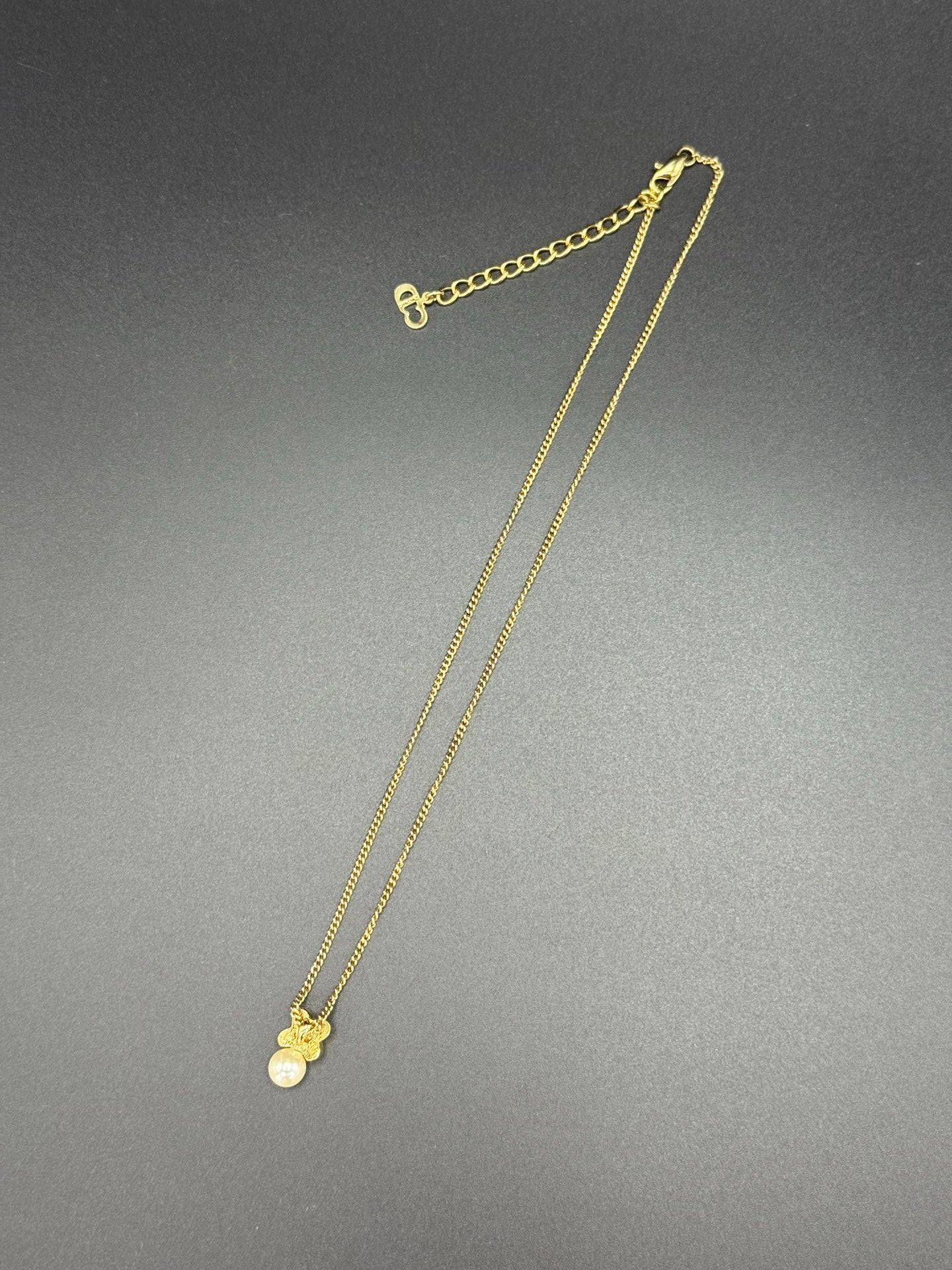 DIOR Vintage Necklace Pearl Style
