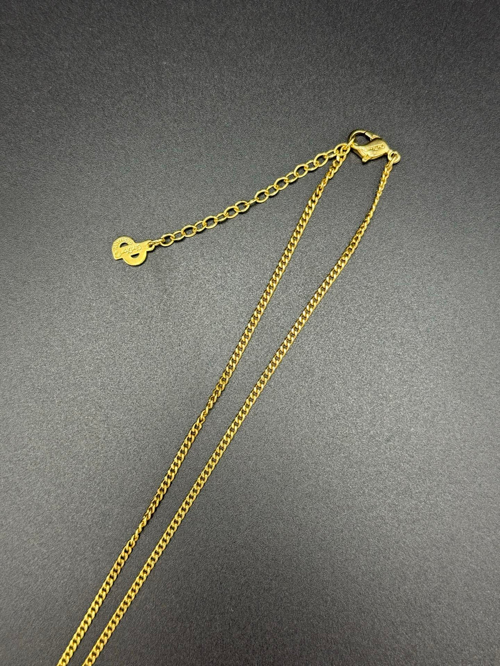 DIOR Vintage CD Logo Necklace