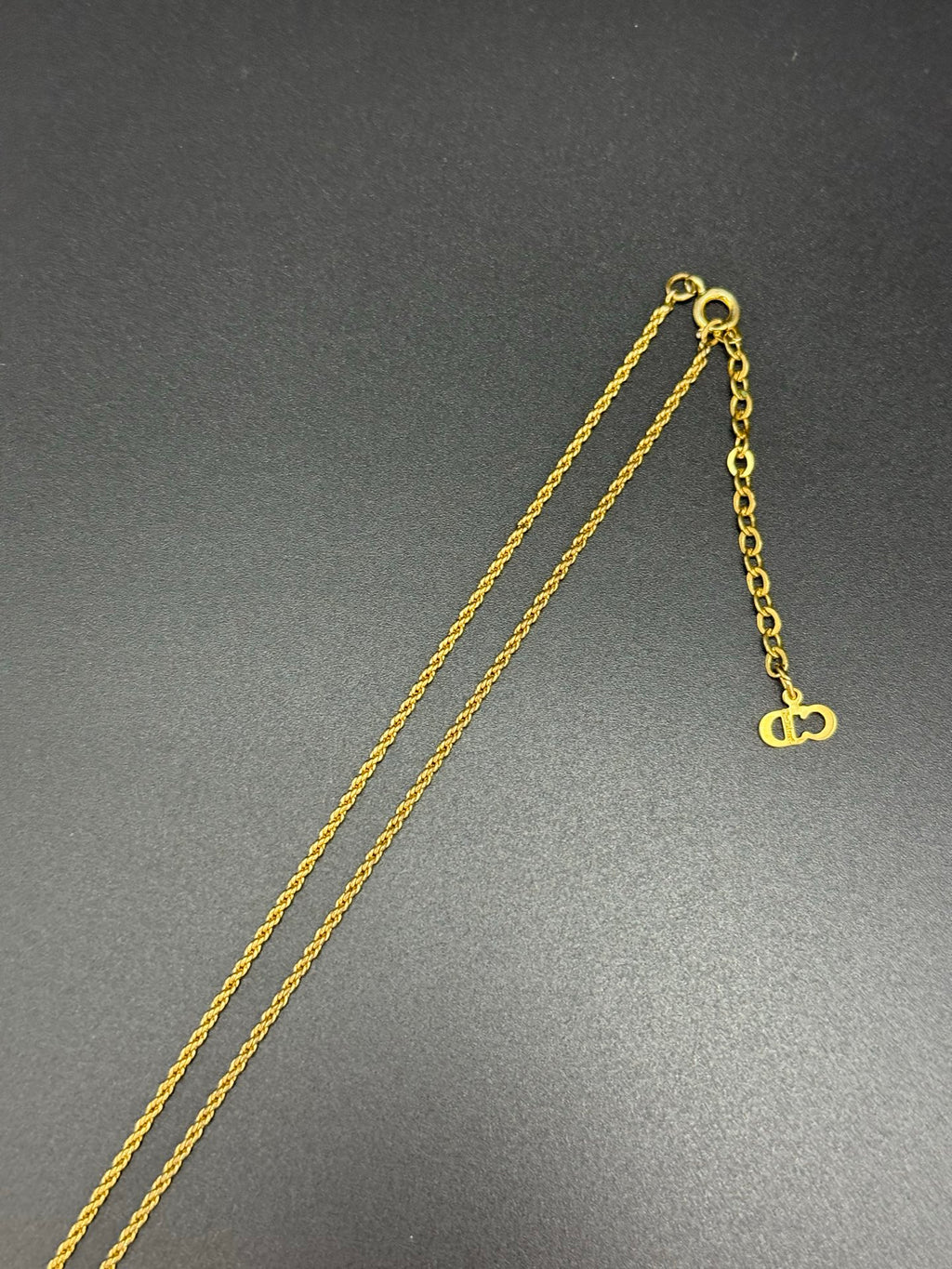 DIOR Bell-shaped Vintage Necklace