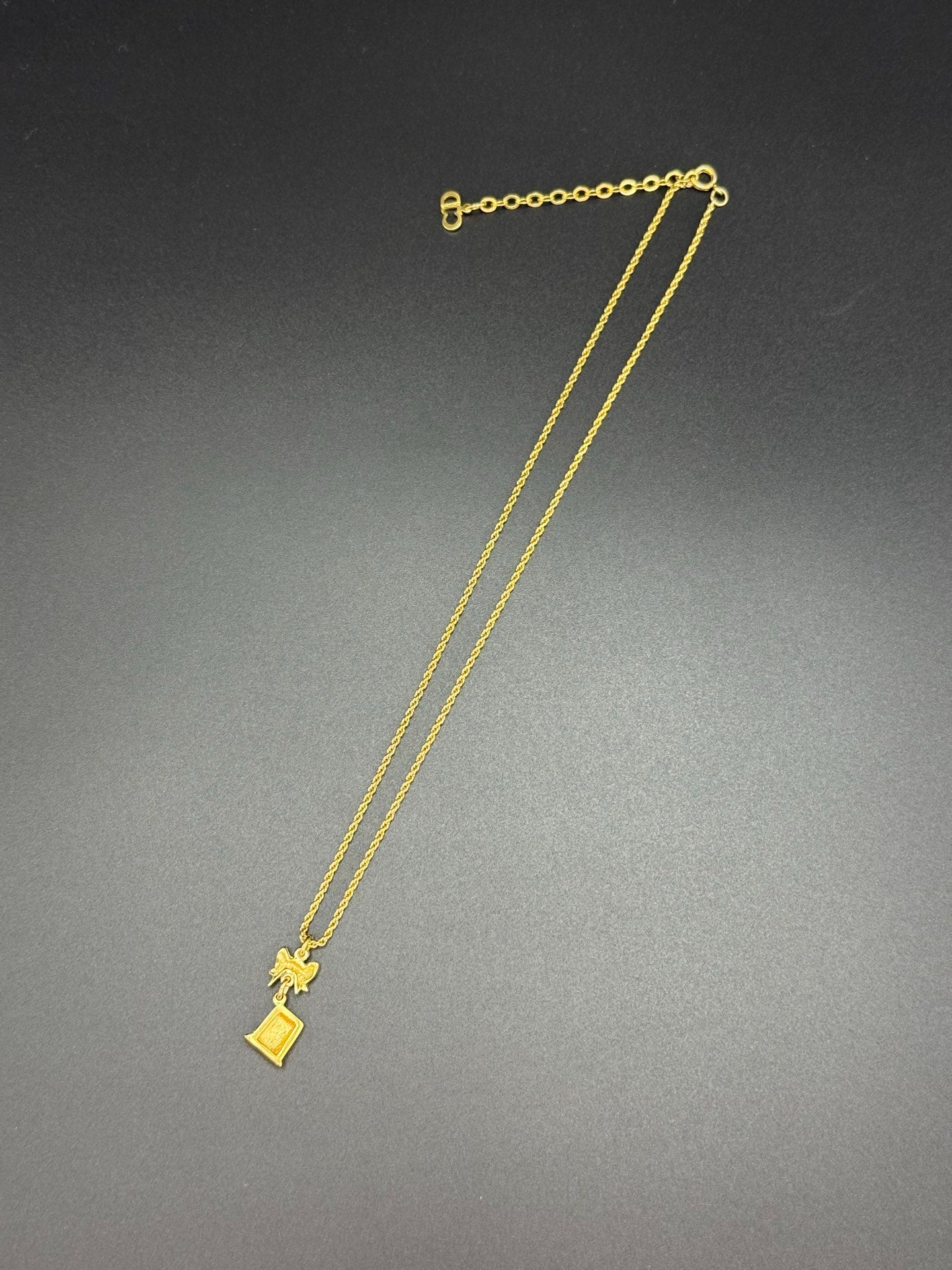 DIOR Bell-shaped Vintage Necklace