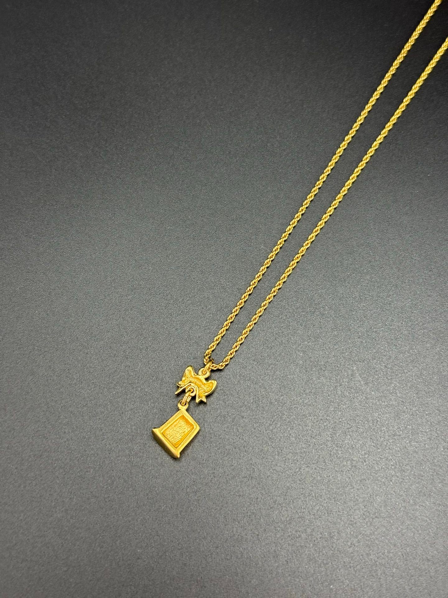 DIOR Bell-shaped Vintage Necklace