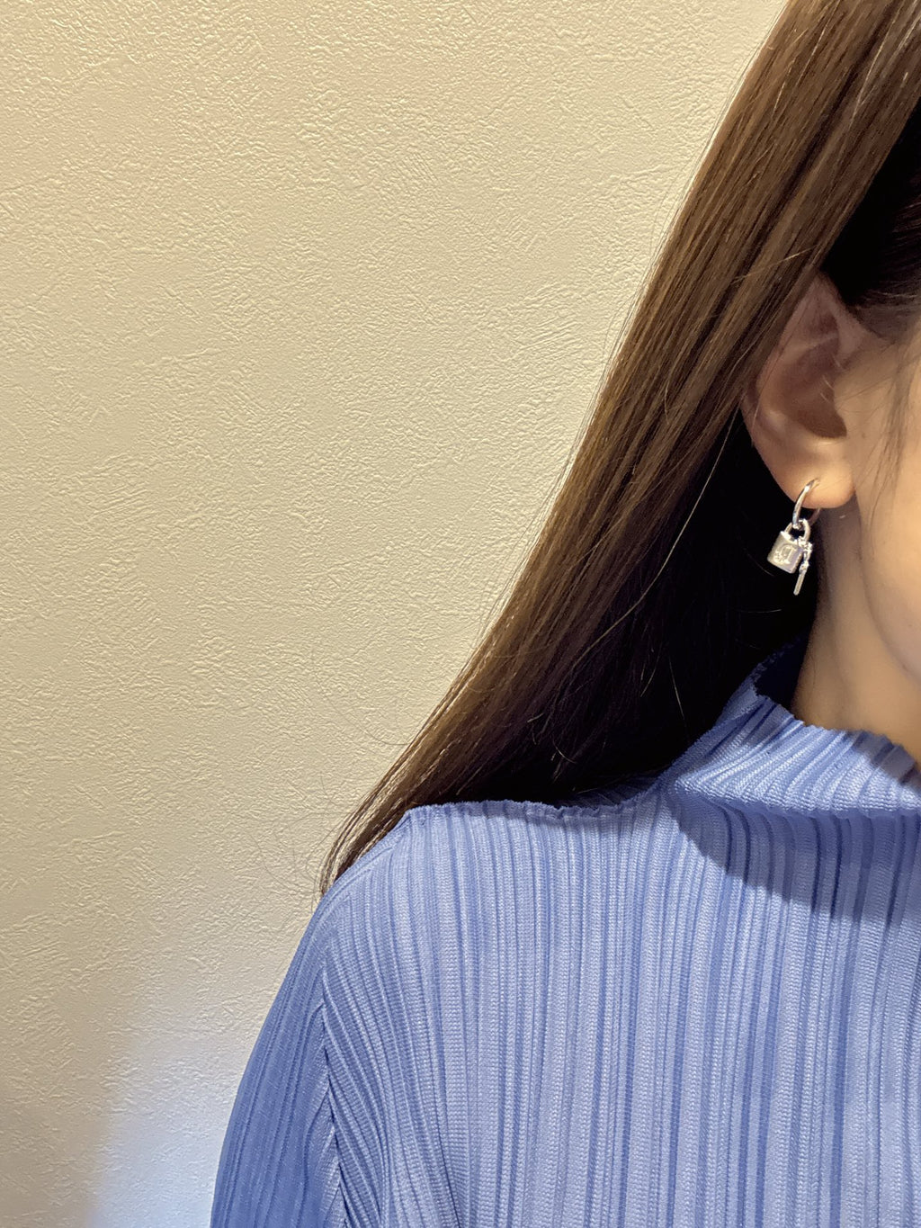 DIOR Lock-shaped Earring