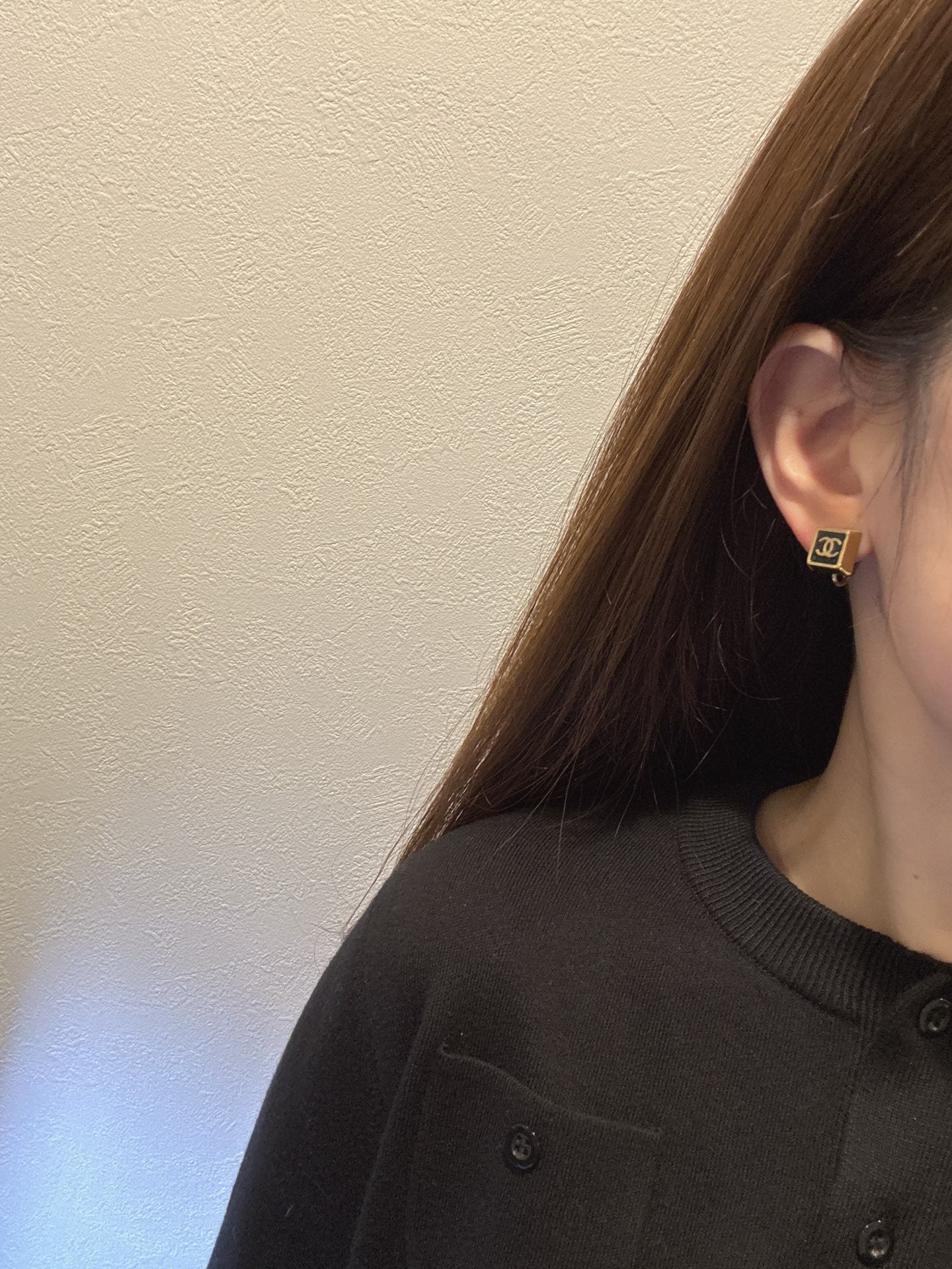 CHANEL Double-C Clips On Earring