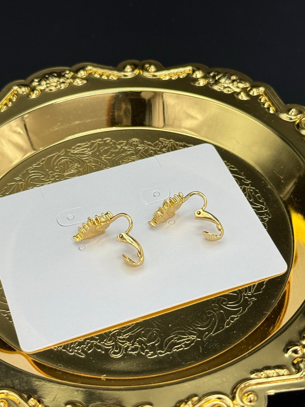 DIOR Rhinestone Clips On Earring