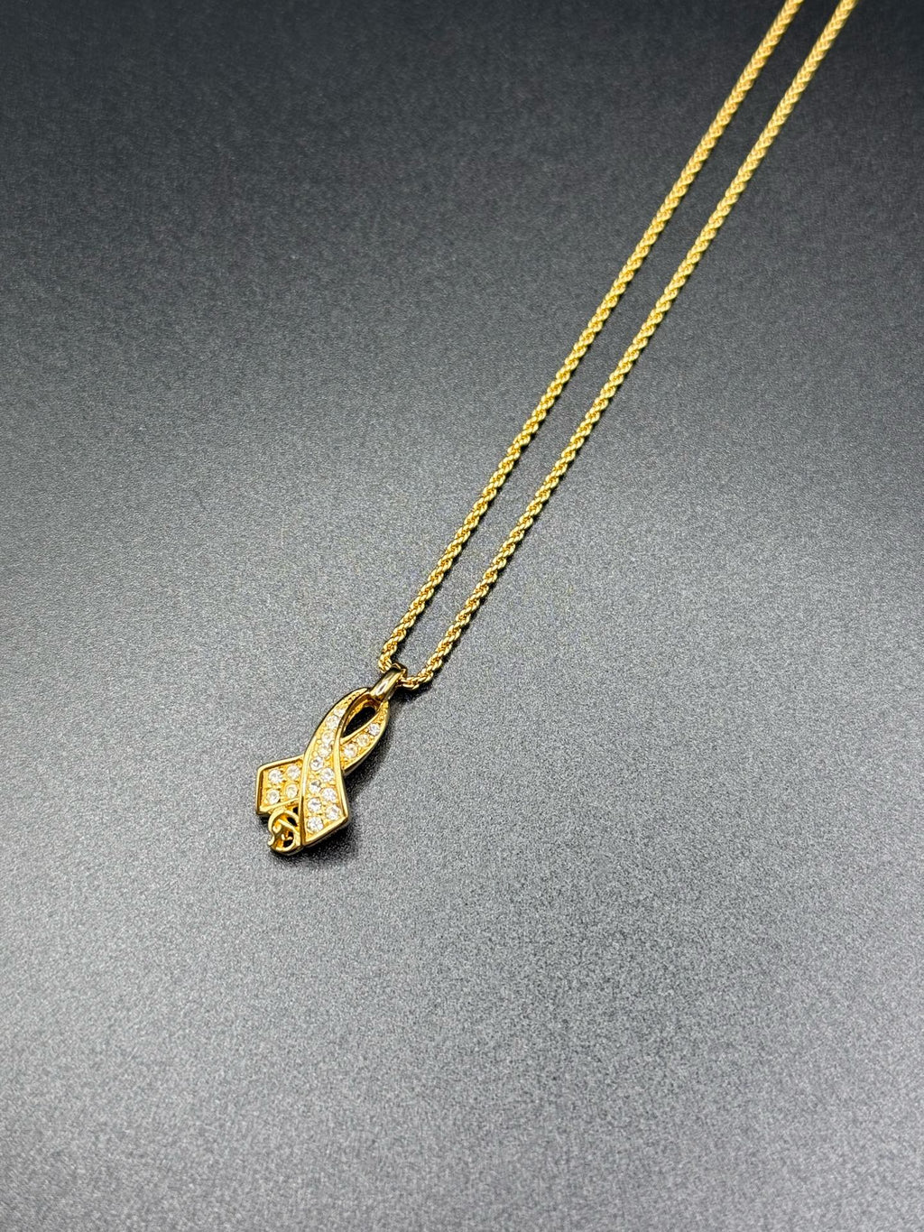 DIOR Vintage Rhinestone Necklace