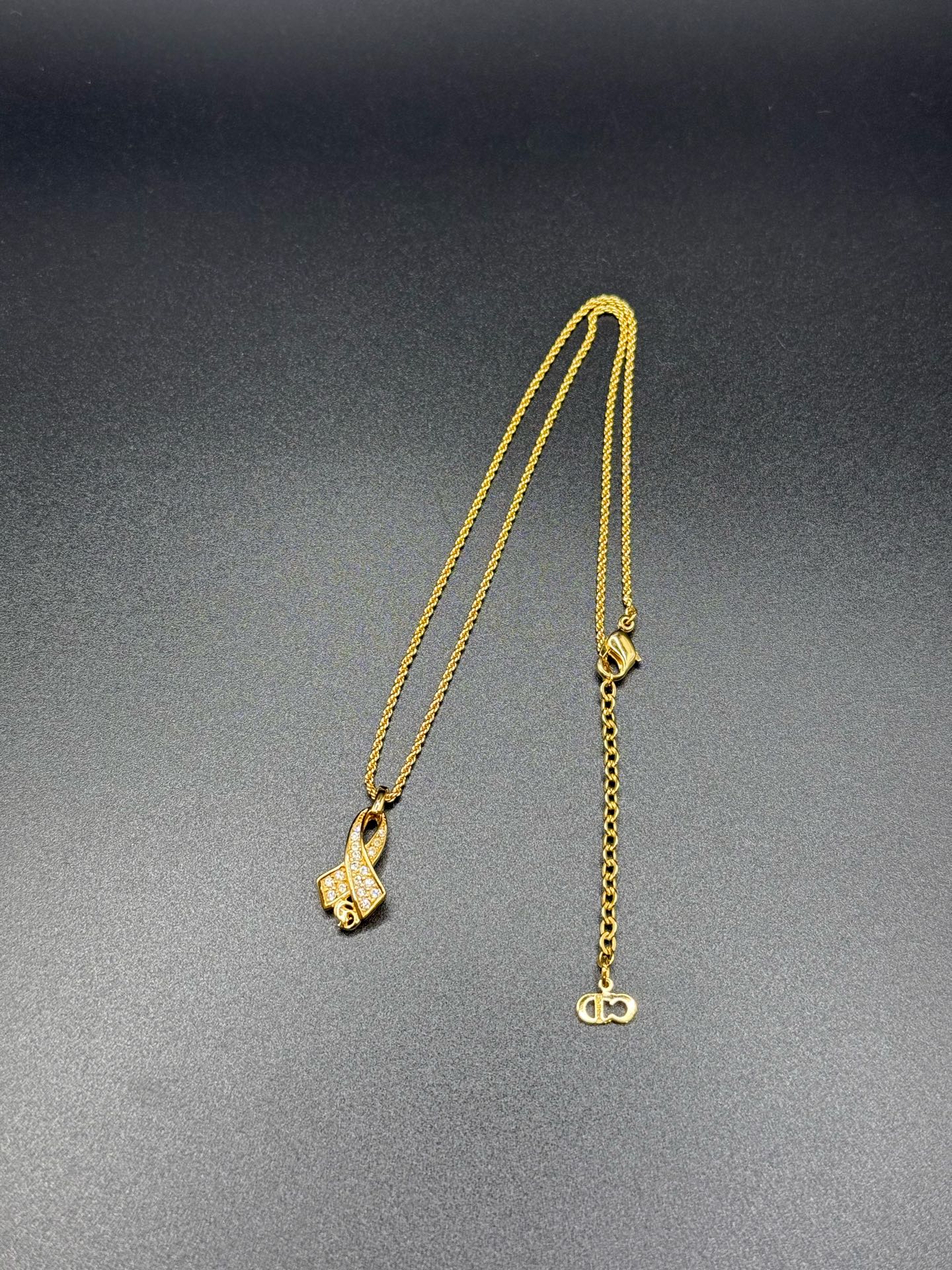 DIOR Vintage Rhinestone Necklace