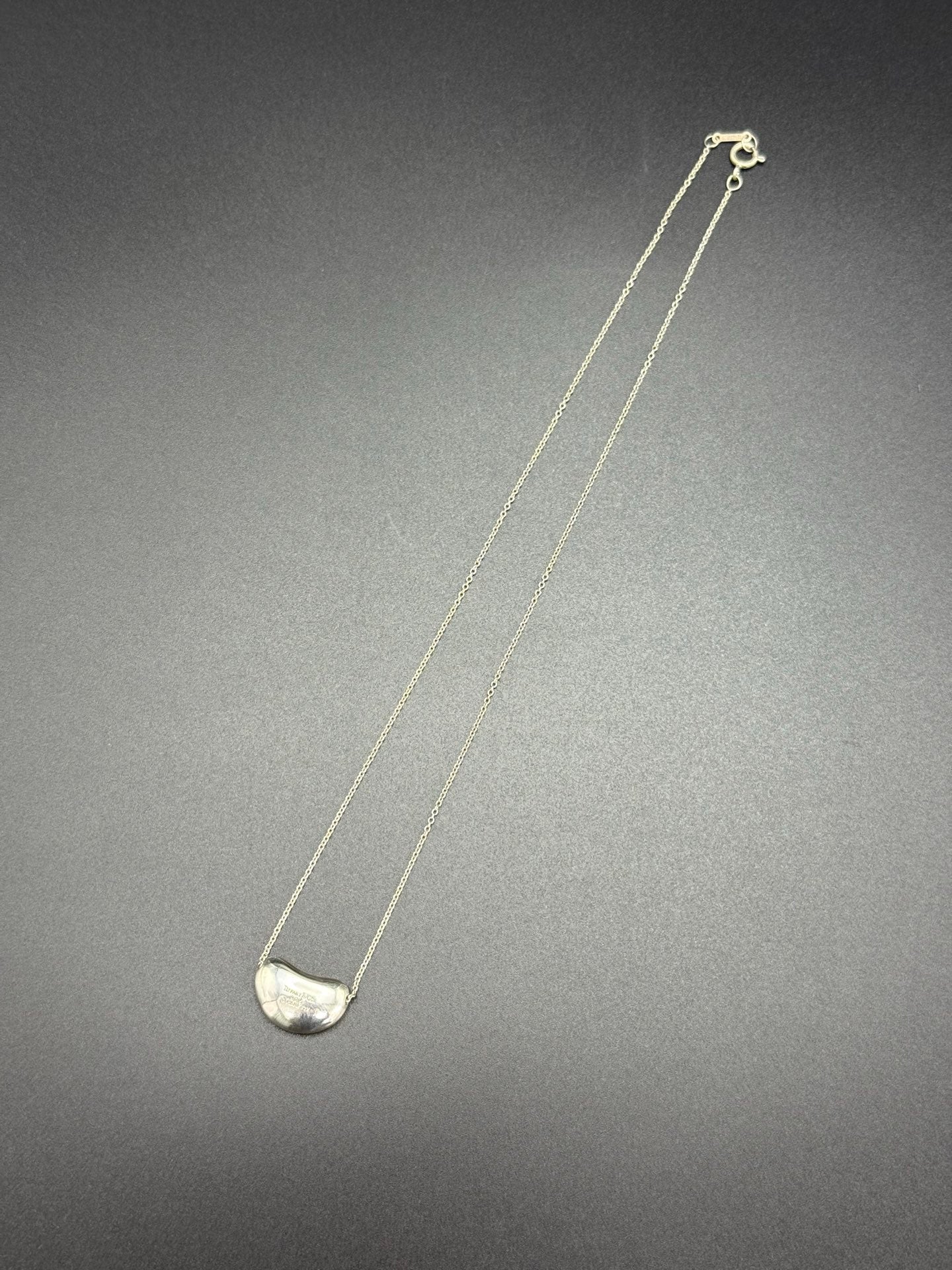TIFFANY&Co. Bean Pendant Vintage Necklace