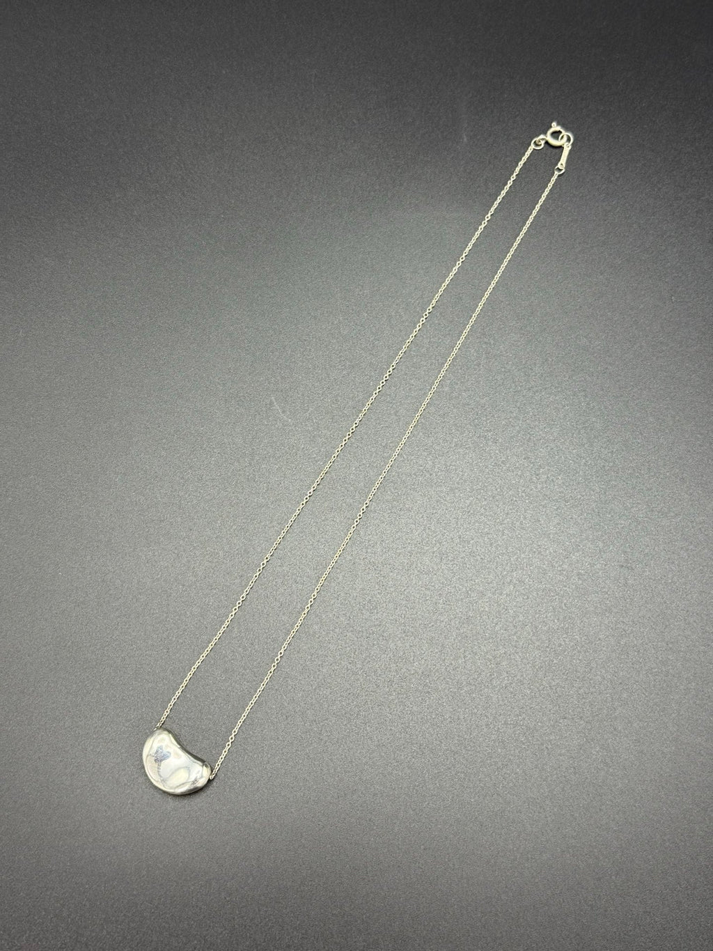 TIFFANY&Co. Bean Pendant Vintage Necklace