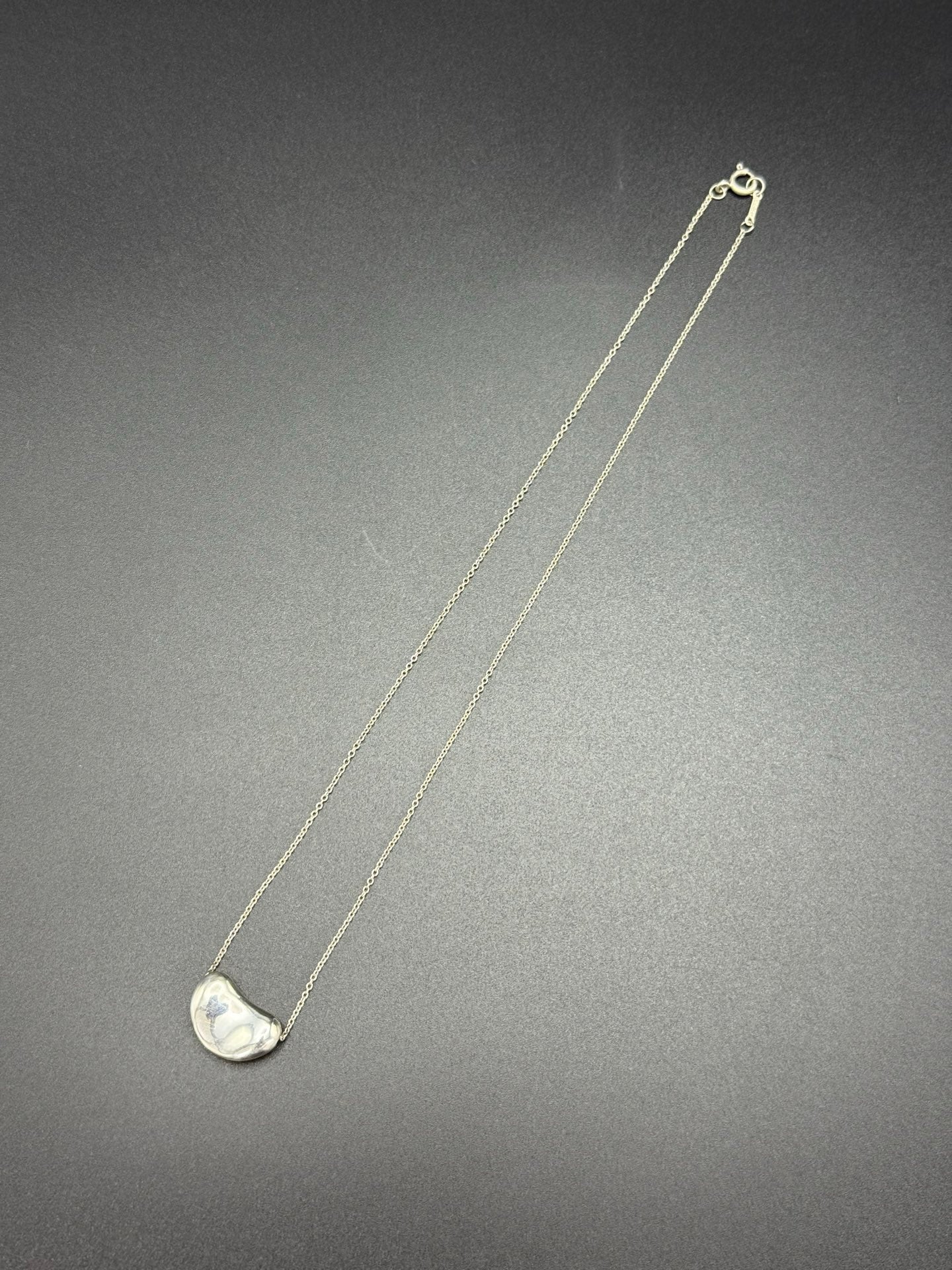 TIFFANY&Co. Bean Pendant Vintage Necklace