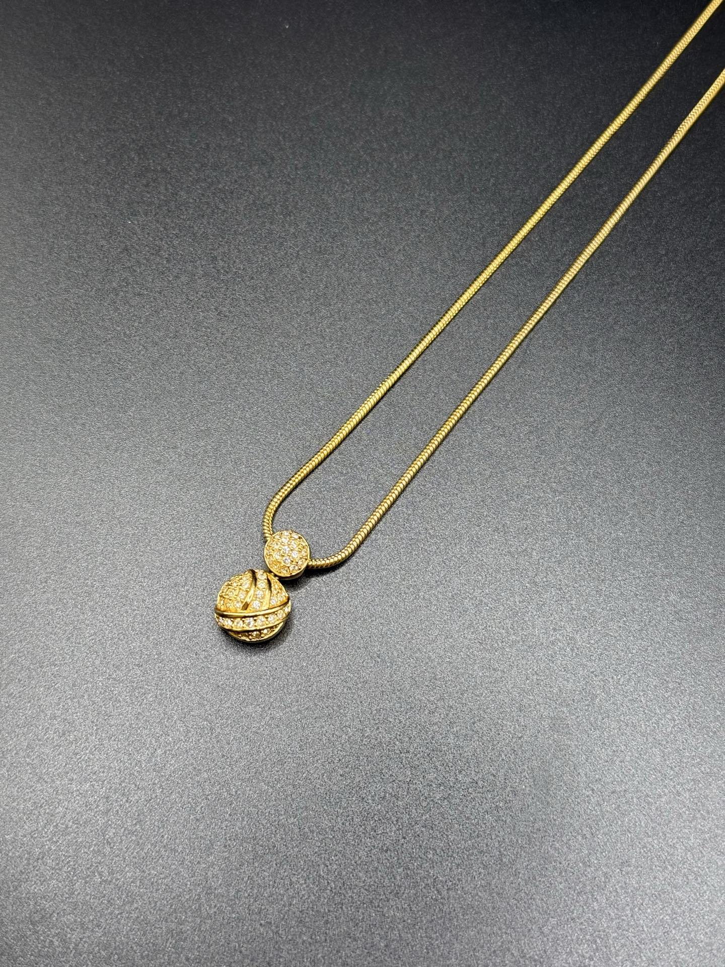 Dior Vintage Rhinestone Necklace