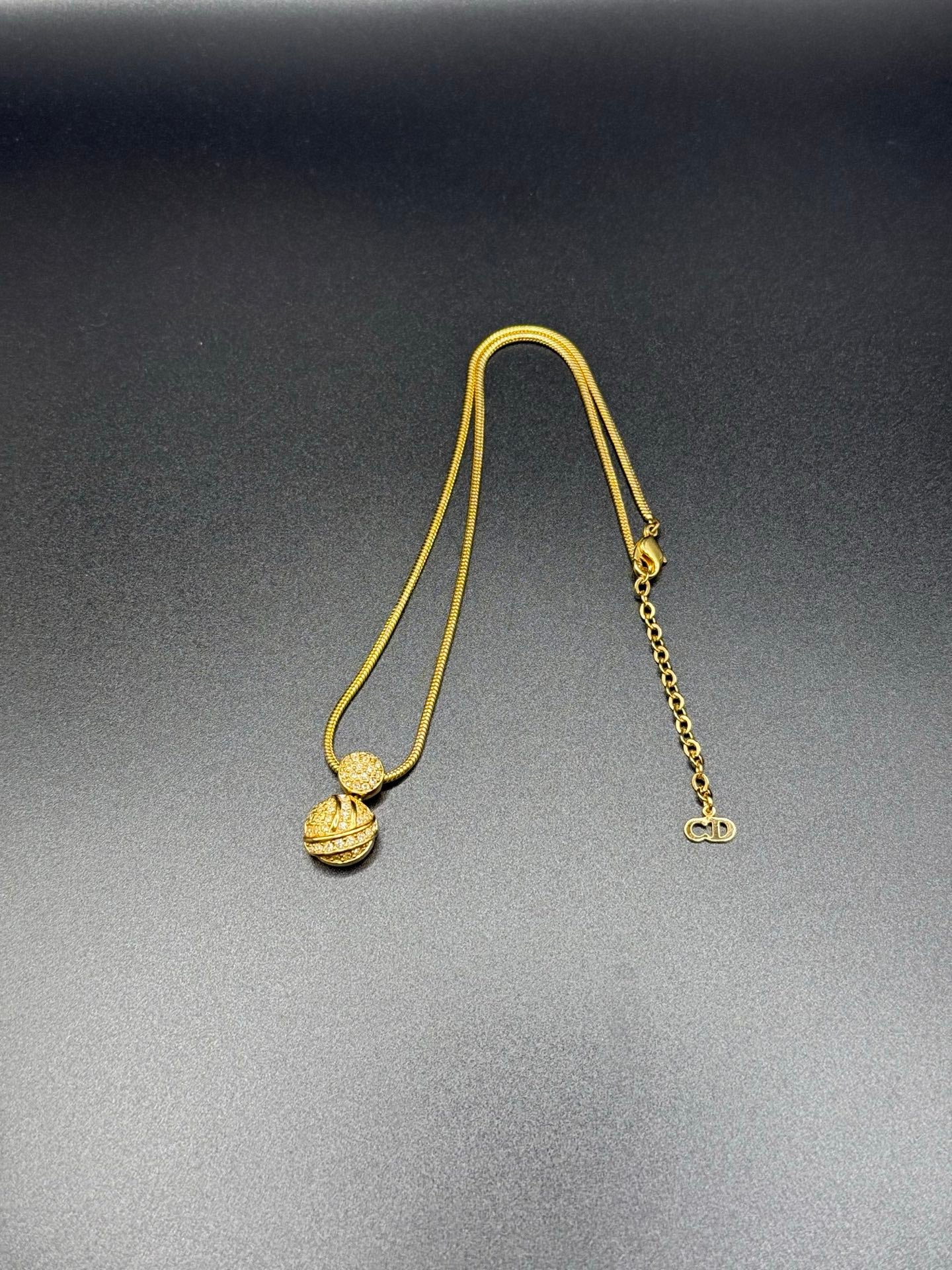 Dior Vintage Rhinestone Necklace