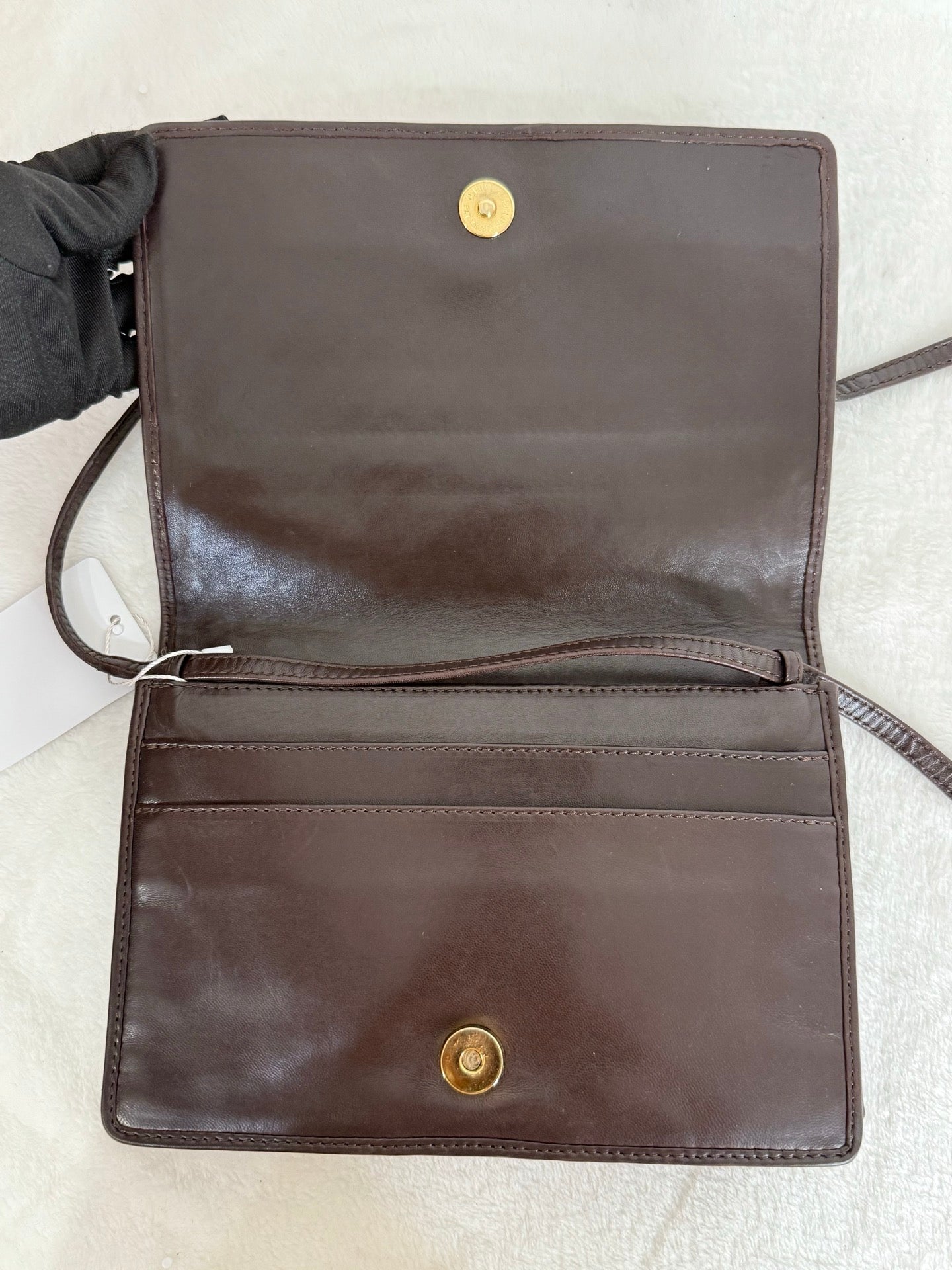 Bottega Veneta Lambskin Clutch Handbag