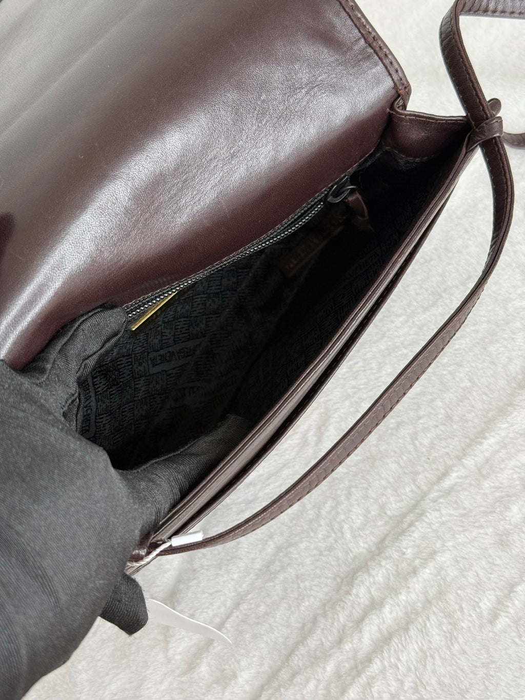 Bottega Veneta Lambskin Clutch Handbag