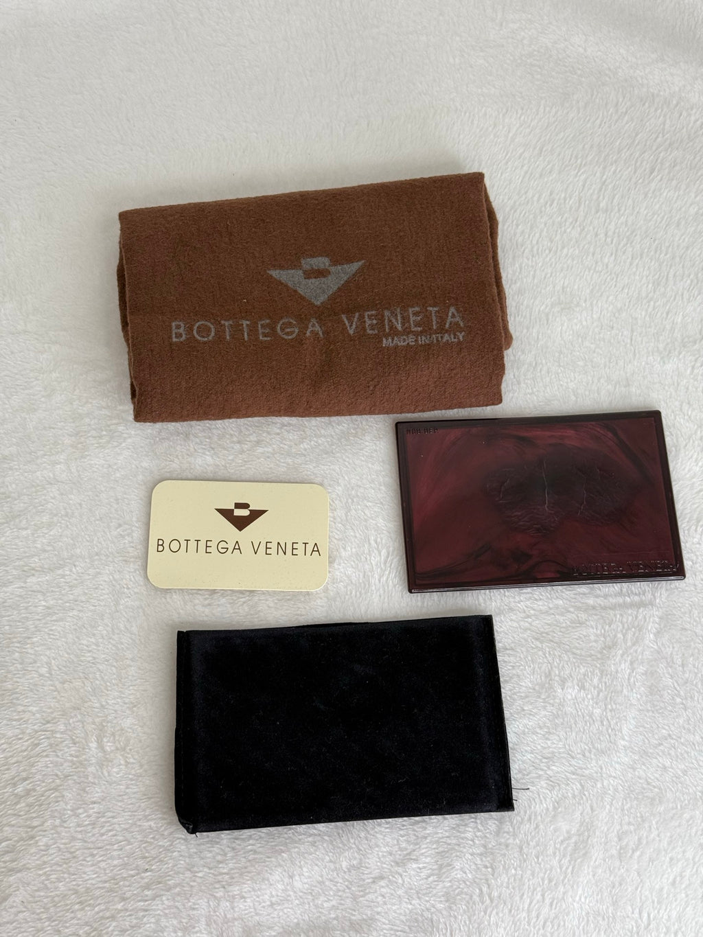 Bottega Veneta Lambskin Clutch Handbag