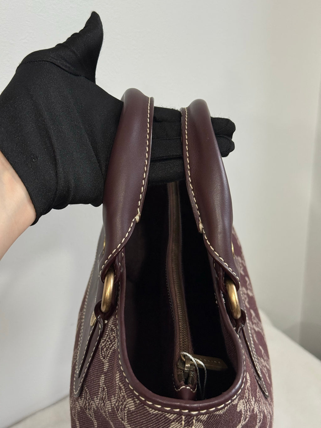 CELINE Boogie Denim Handbag