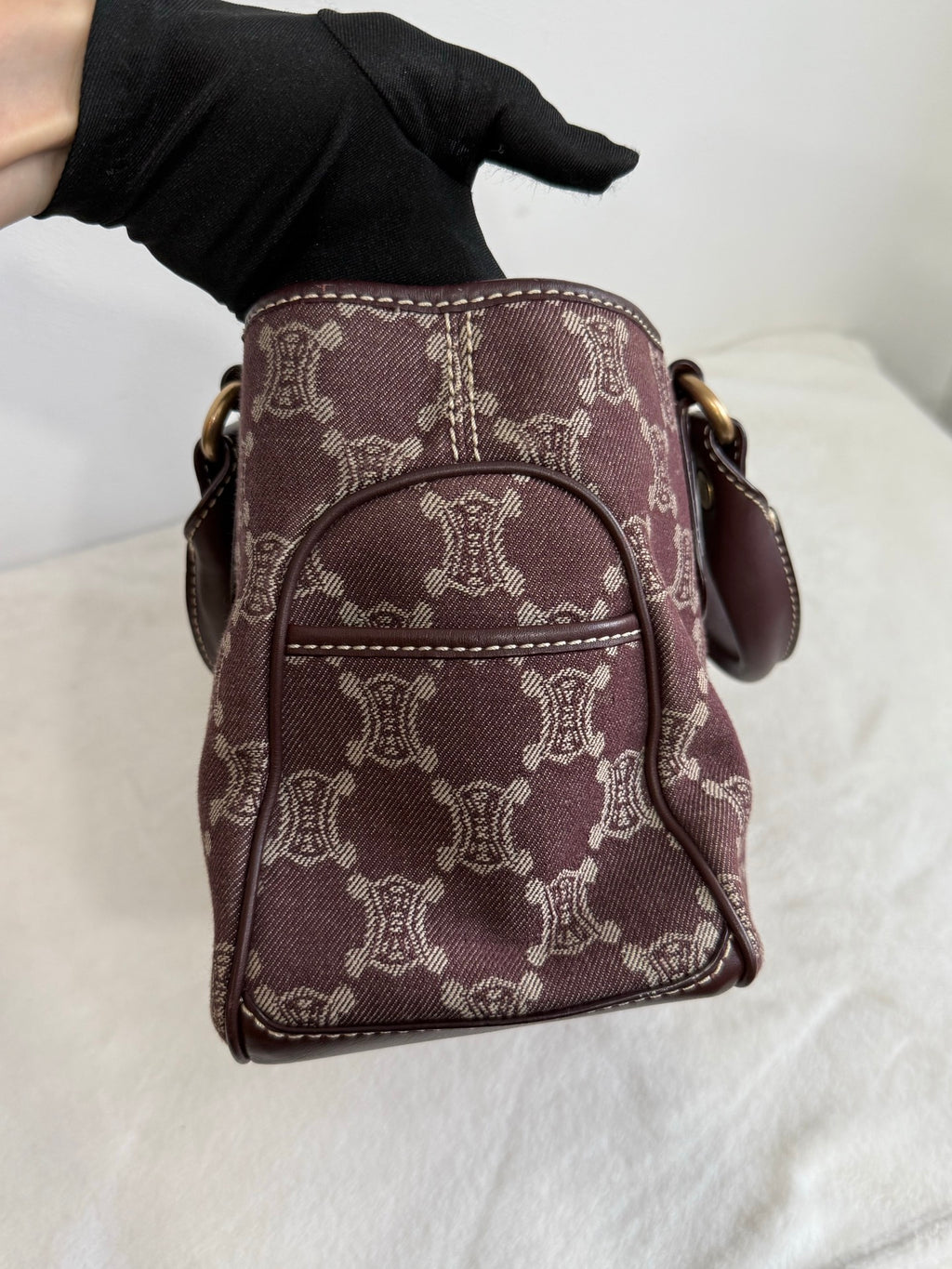 CELINE Boogie Denim Handbag