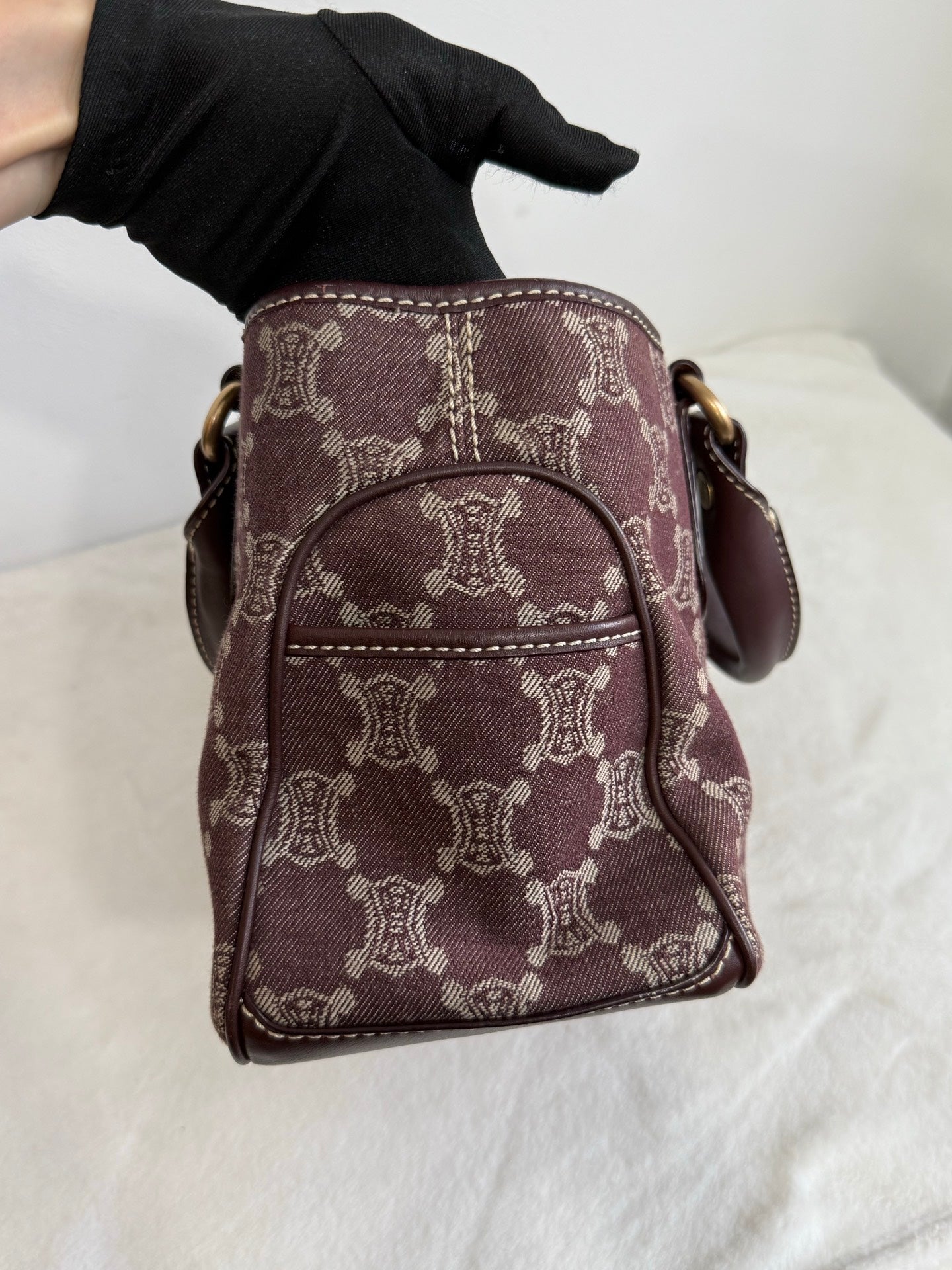 CELINE Boogie Denim Handbag