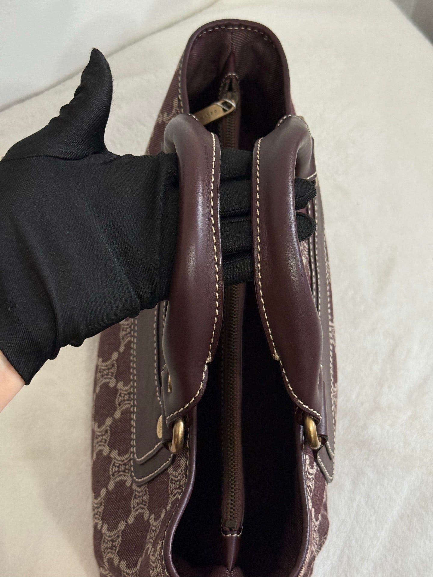 CELINE Boogie Denim Handbag