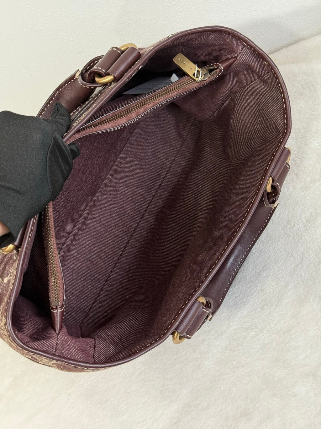 CELINE Boogie Denim Handbag