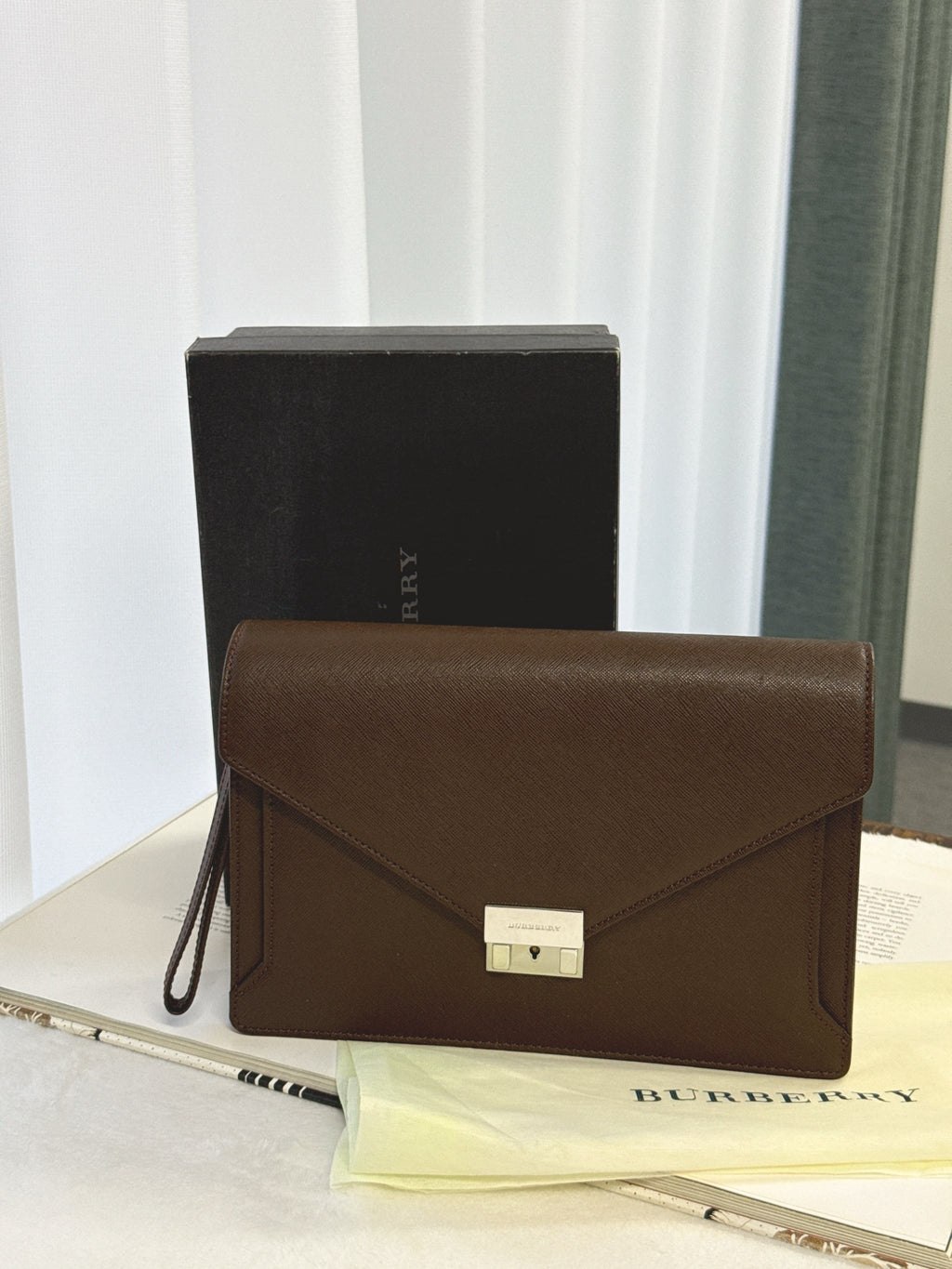 BURBERRY Clutch Handbag