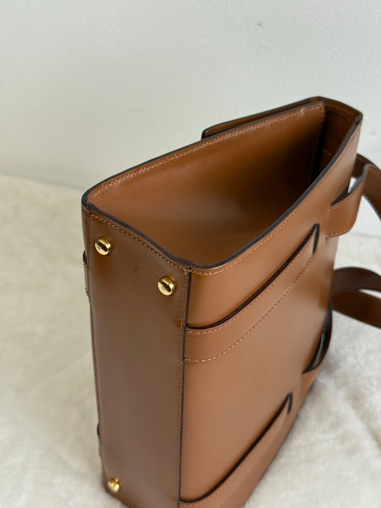 CELINE Box Handbag (Brown)