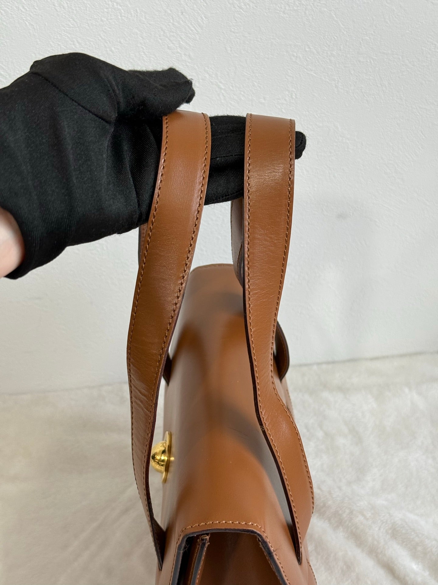 CELINE Box Handbag (Brown)