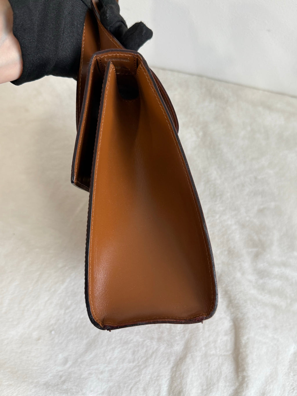 CELINE Box Handbag (Brown)