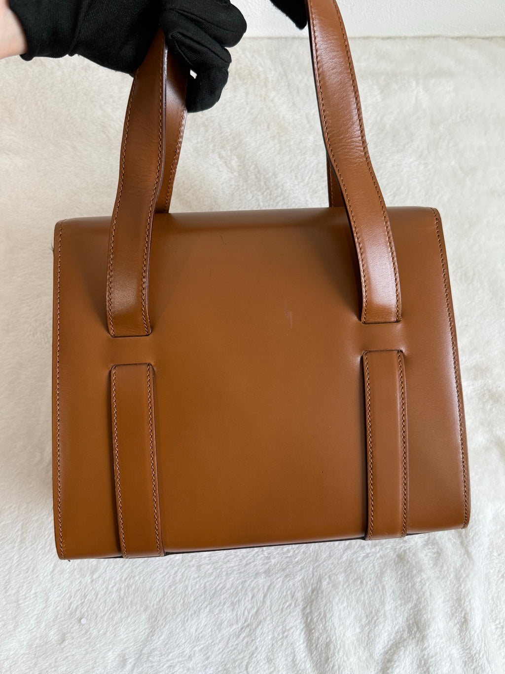 CELINE Box Handbag (Brown)