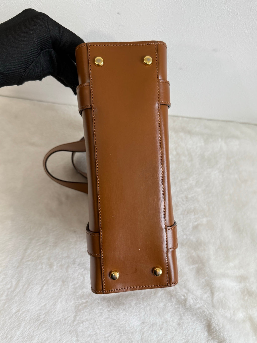 CELINE Box Handbag (Brown)