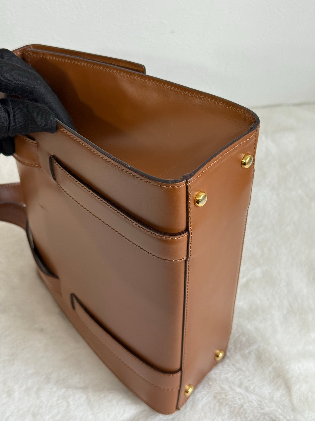 CELINE Box Handbag (Brown)