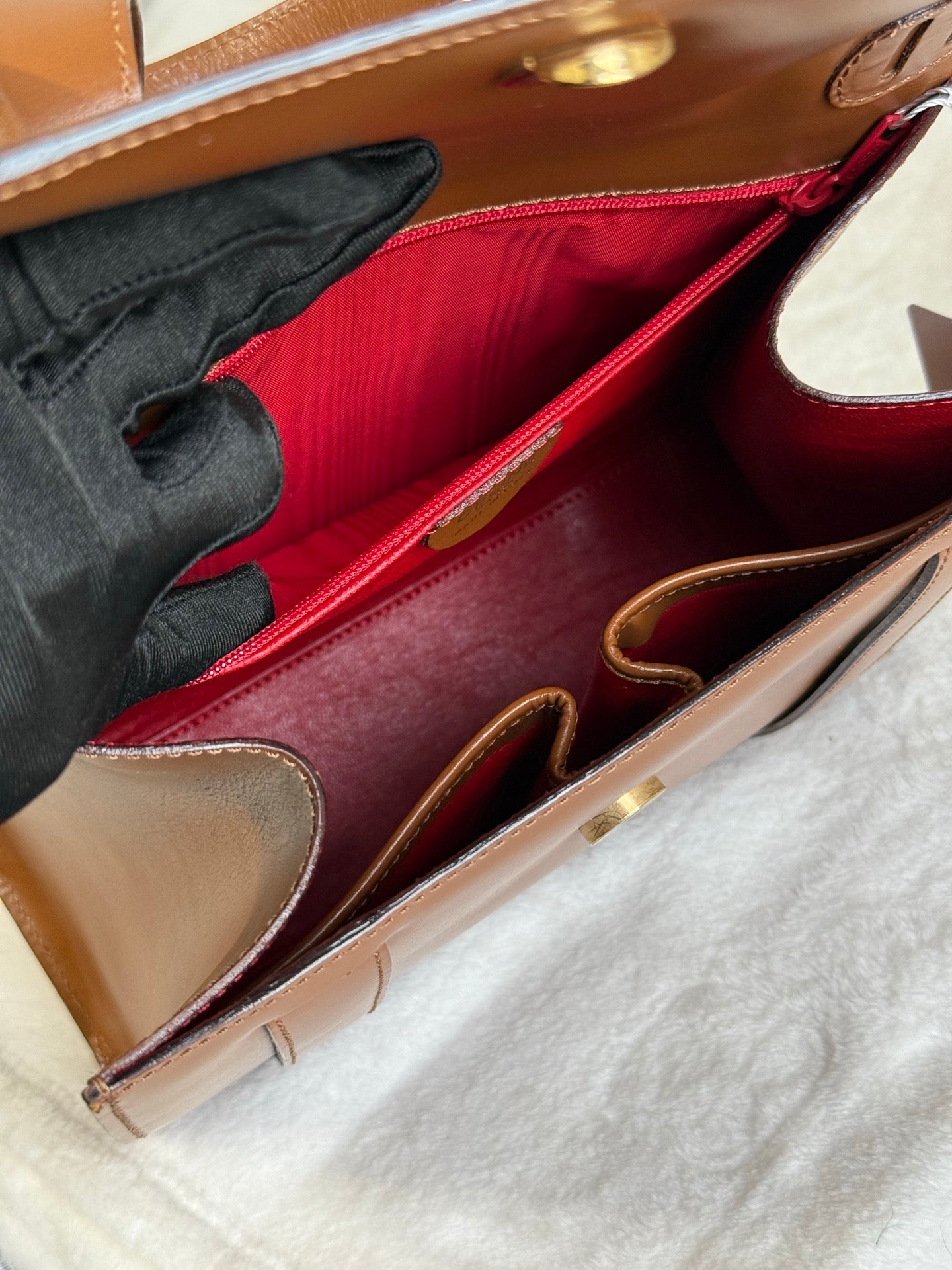 CELINE Box Handbag (Brown)